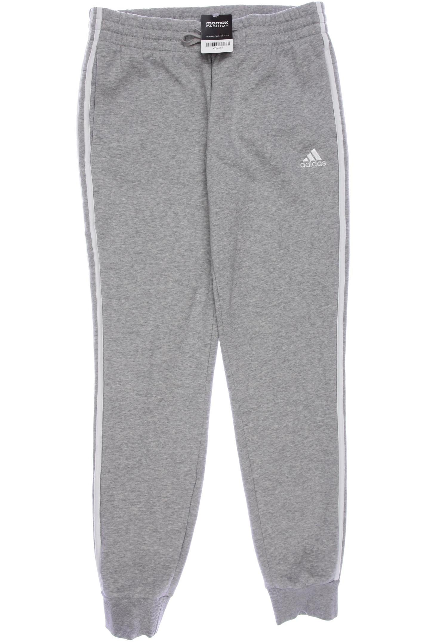 

adidas Damen Stoffhose, grau, Gr. 0