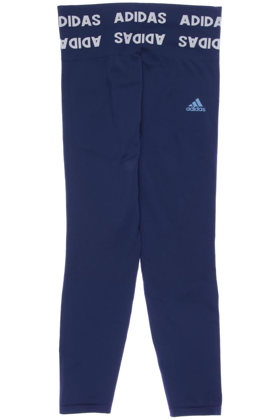 

adidas Damen Stoffhose, marineblau, Gr. 0