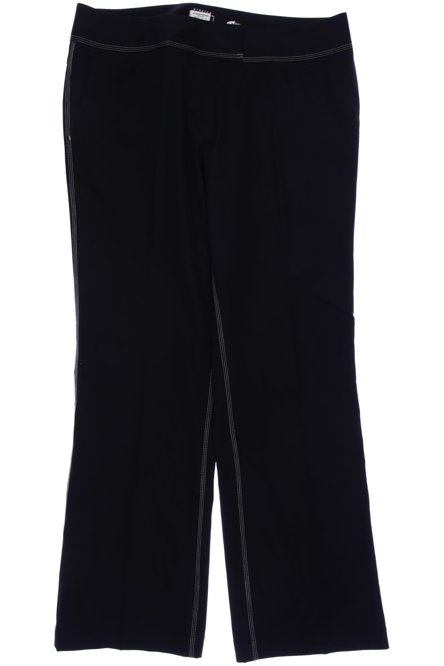 

adidas Damen Stoffhose, schwarz, Gr. 42