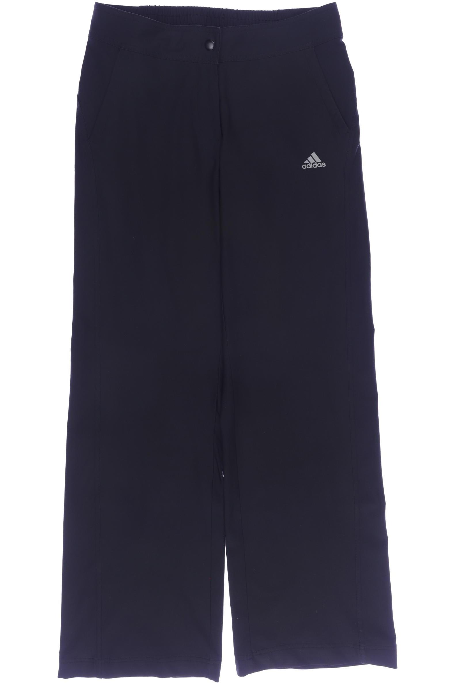 

adidas Damen Stoffhose, grau, Gr. 36