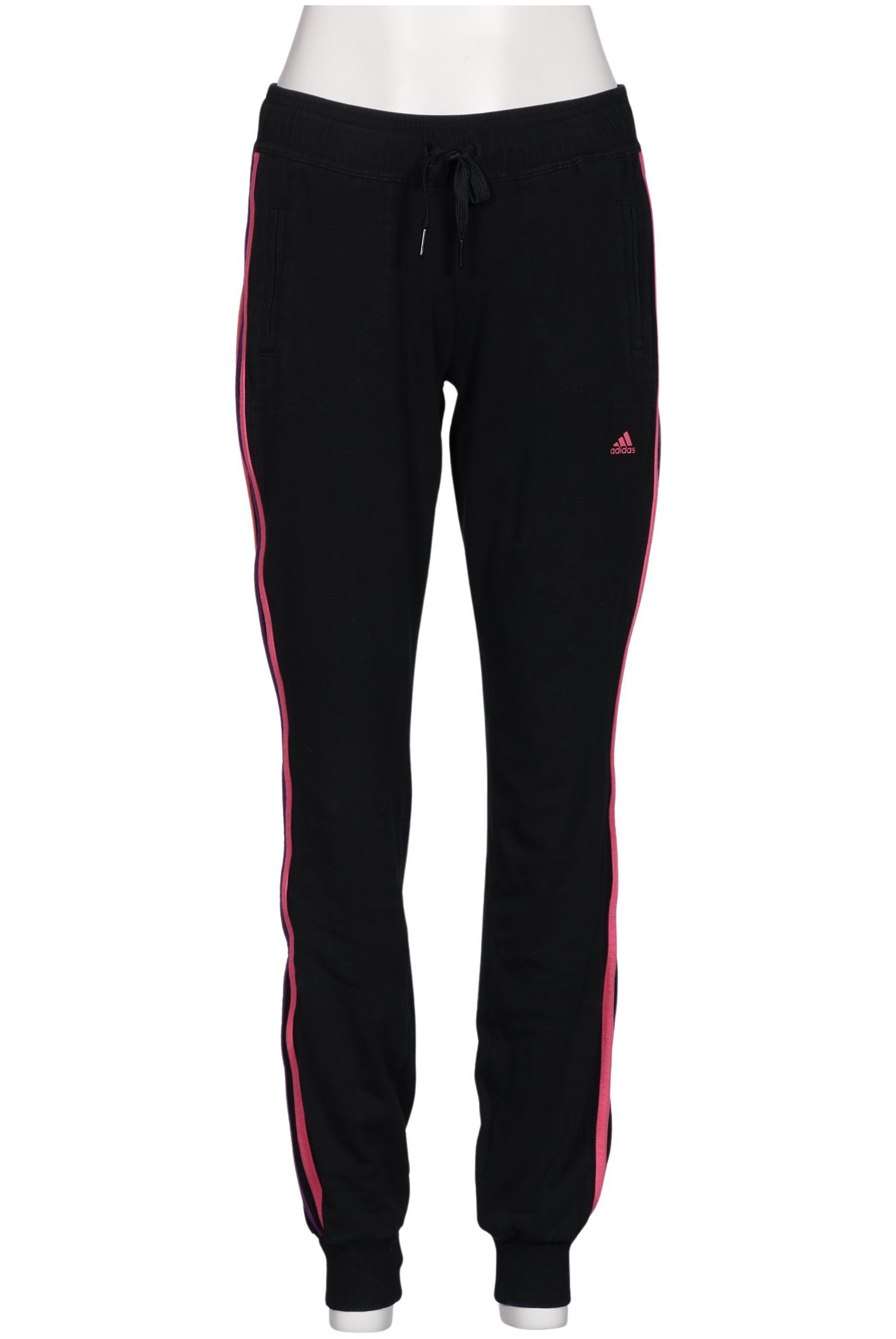 

adidas Damen Stoffhose, schwarz, Gr. 0