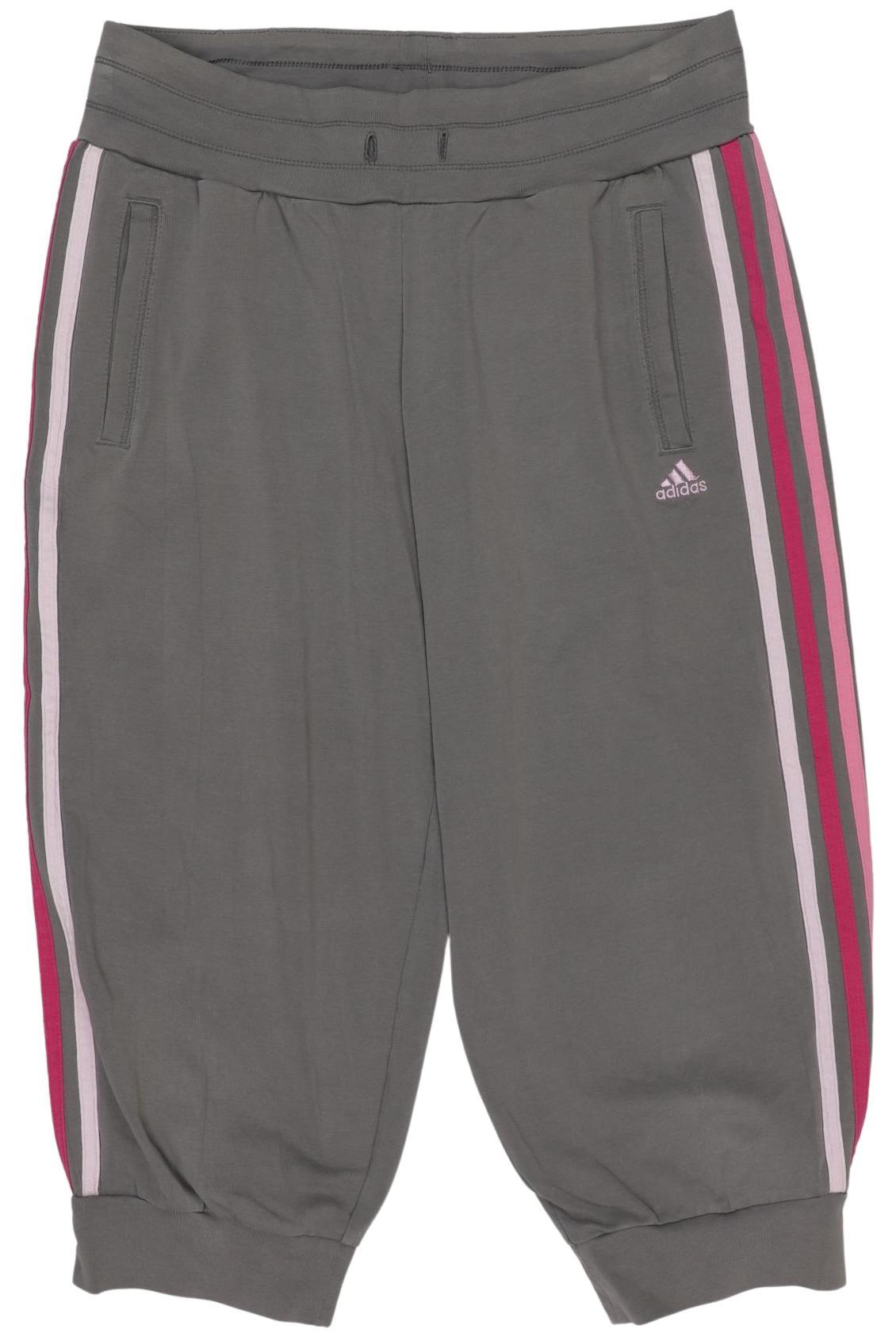 

adidas Damen Stoffhose, grau, Gr. 0
