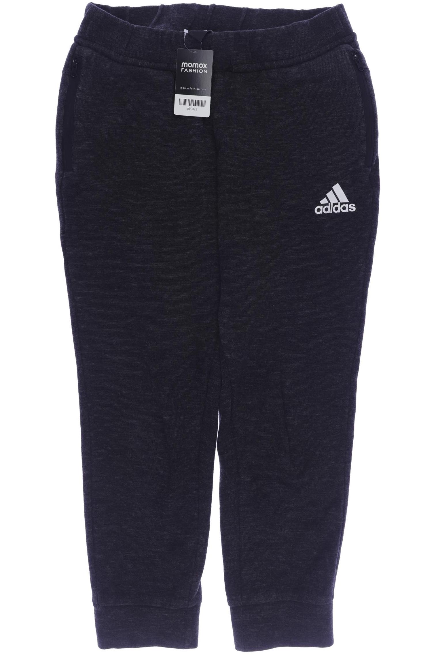 

adidas Damen Stoffhose, grau, Gr. 38