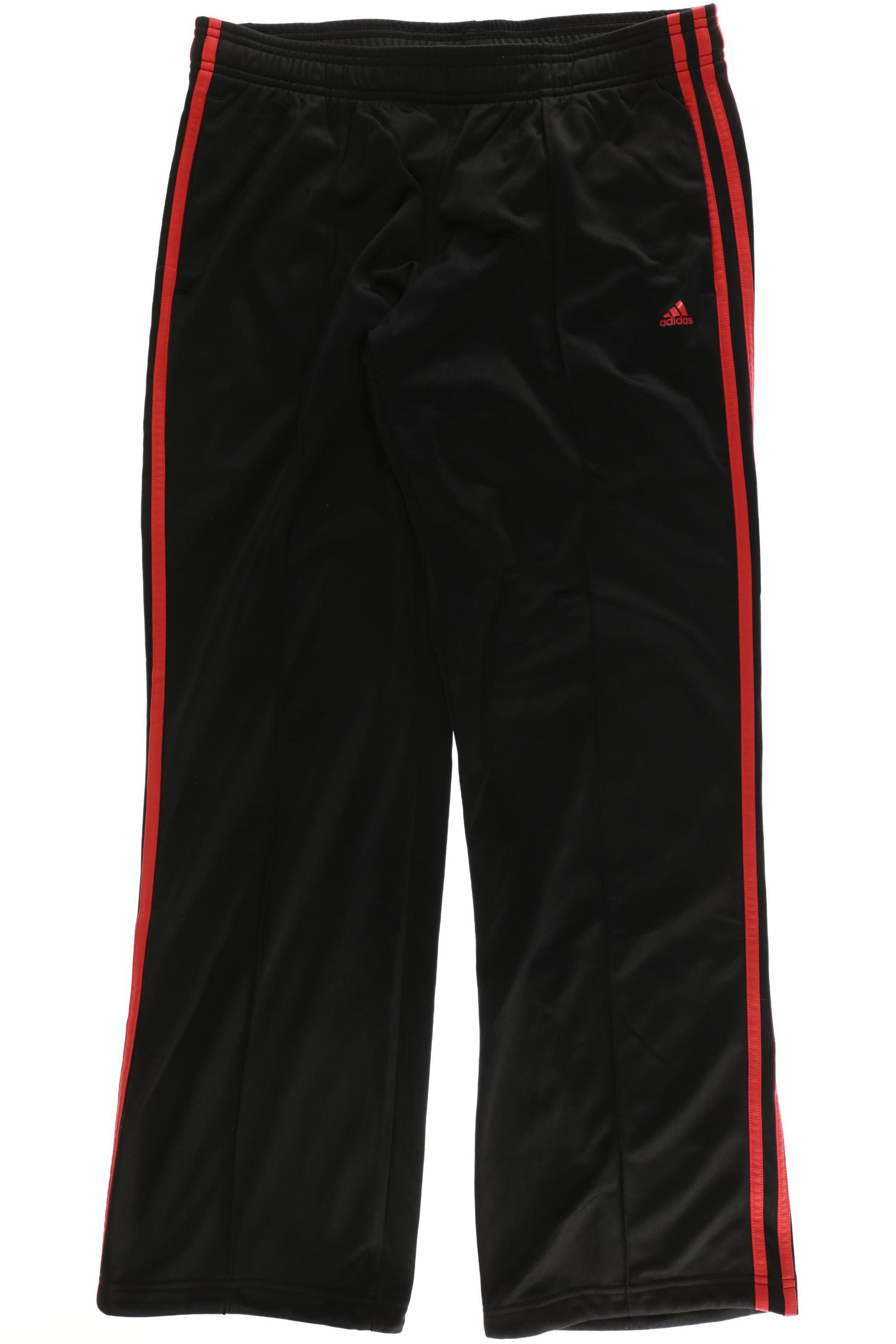 

adidas Damen Stoffhose, schwarz, Gr. 38