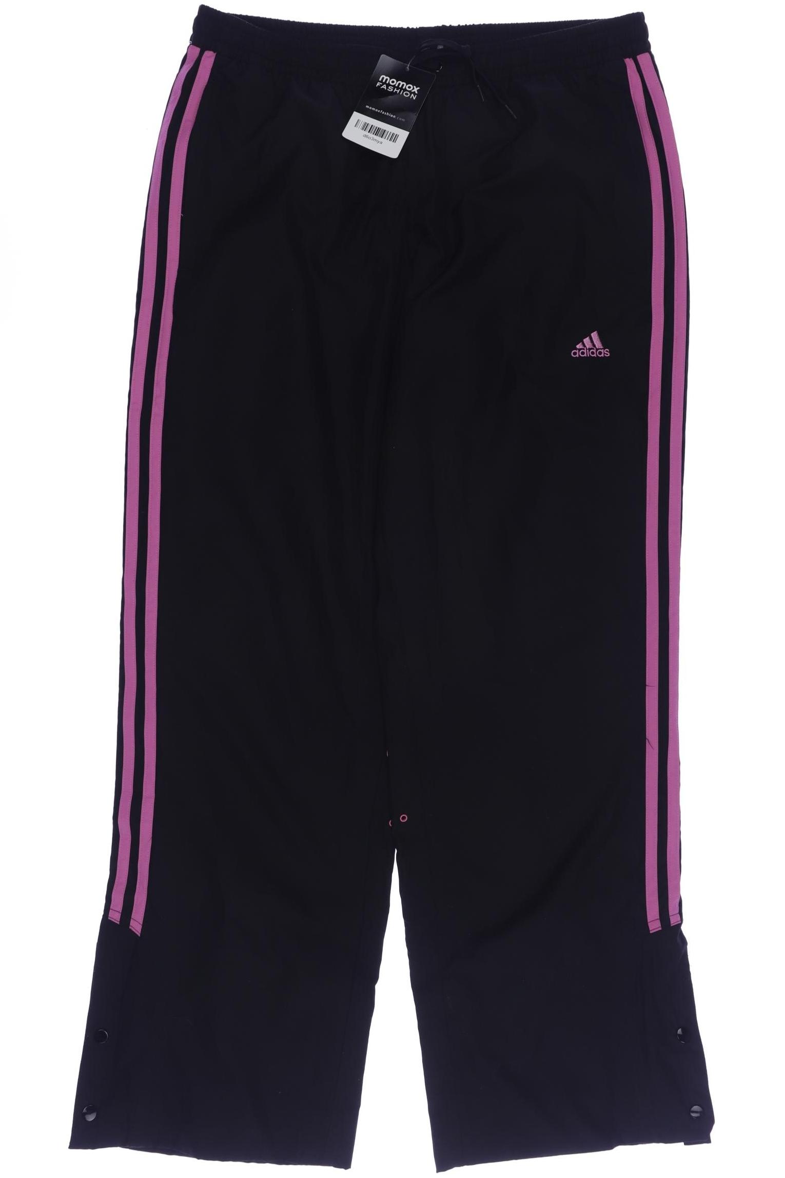 

adidas Damen Stoffhose, schwarz, Gr. 40