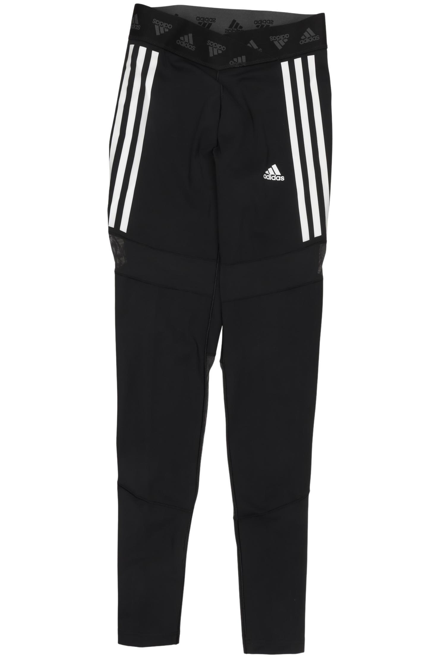 

adidas Damen Stoffhose, schwarz, Gr. 0