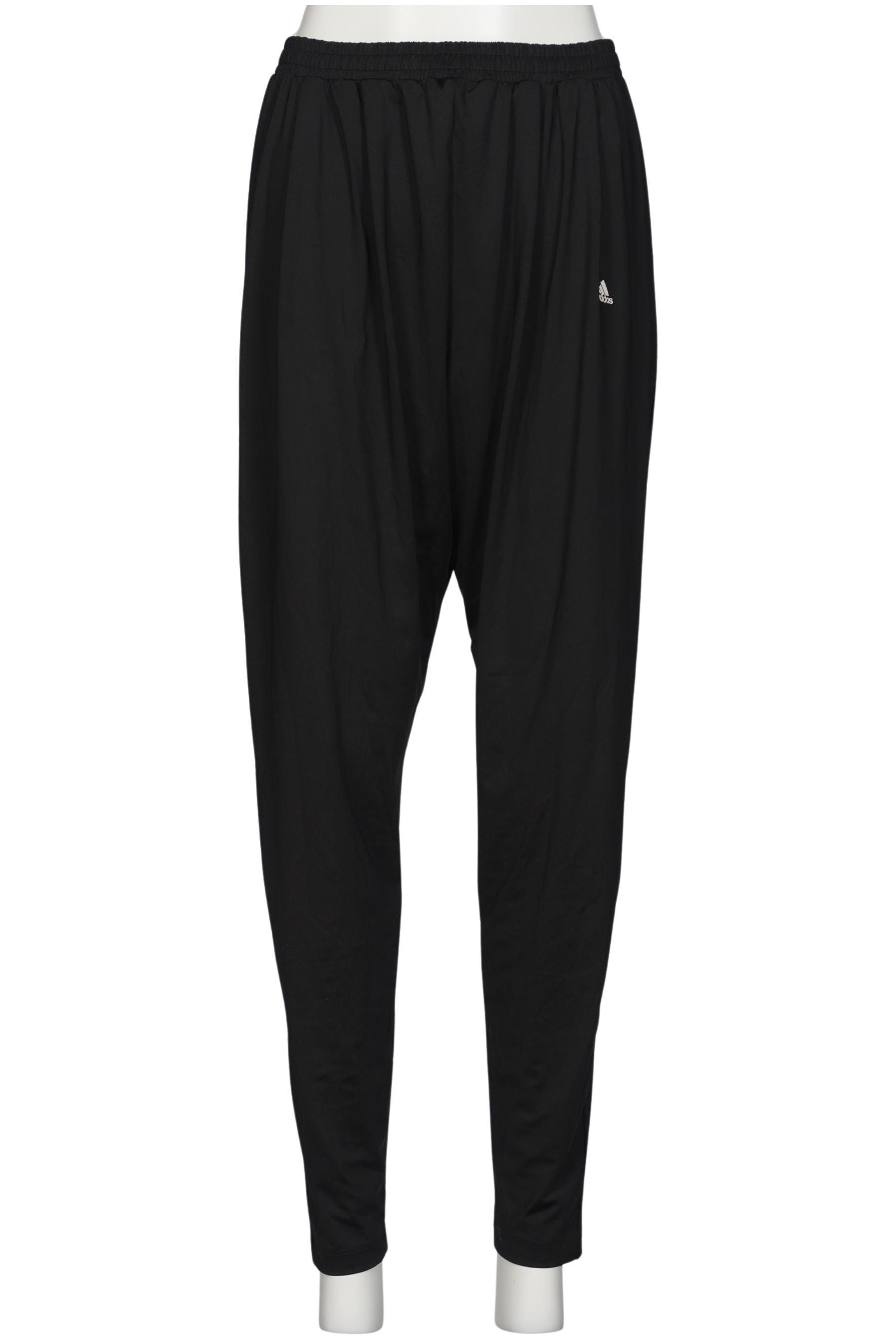 

adidas Damen Stoffhose, schwarz, Gr. 0