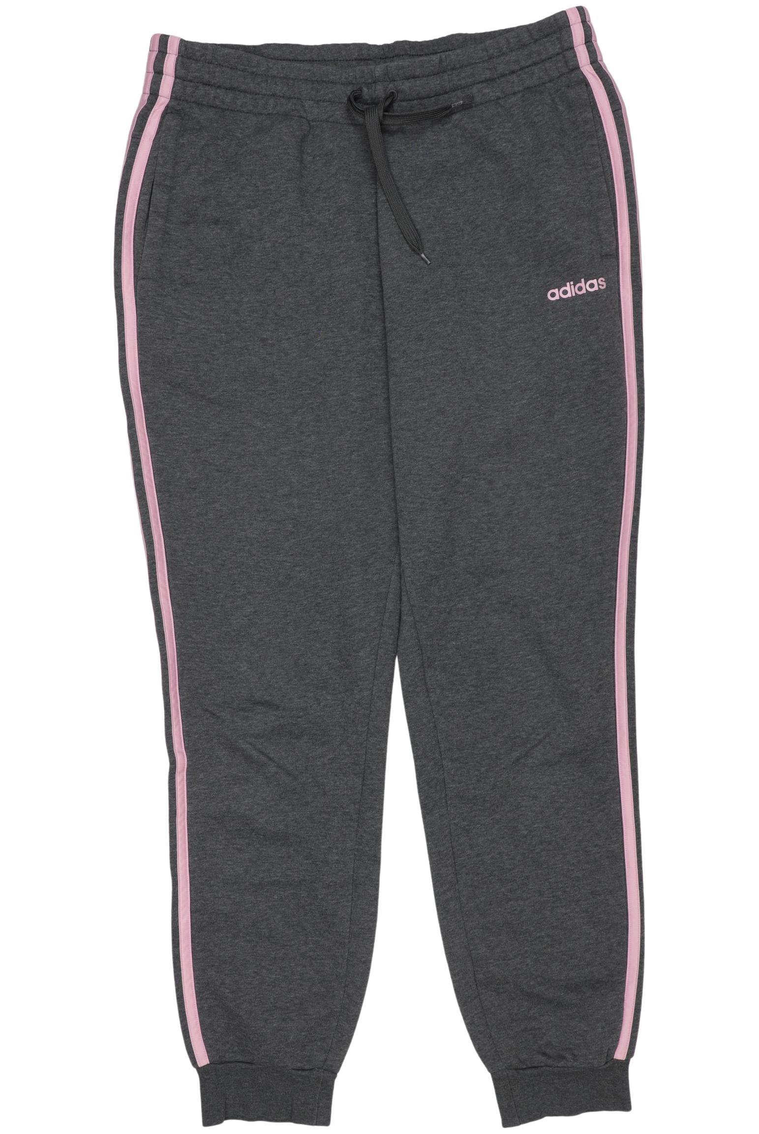 

adidas Damen Stoffhose, grau, Gr. 0