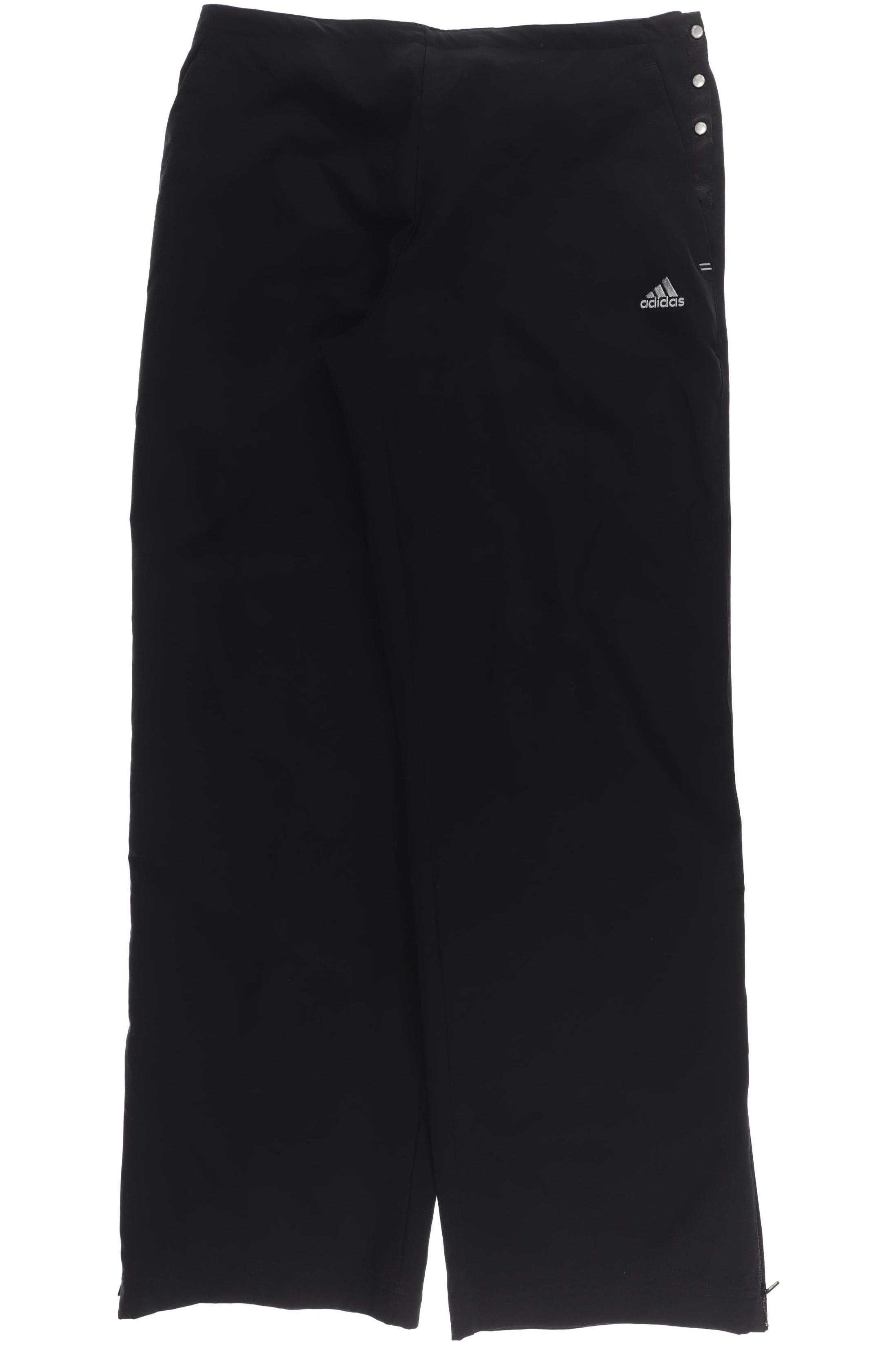 

adidas Damen Stoffhose, schwarz, Gr. 40