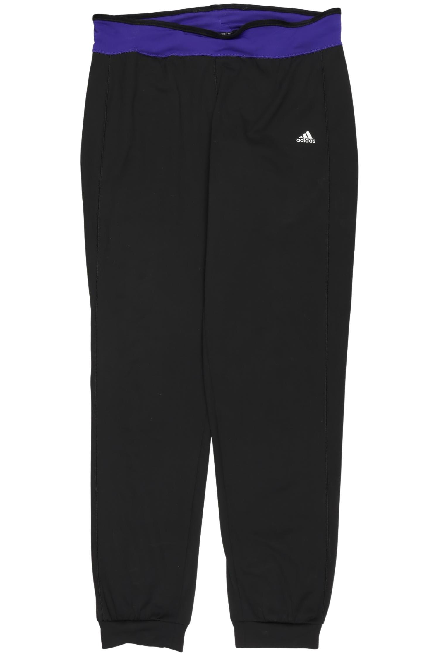 

adidas Damen Stoffhose, schwarz, Gr. 30