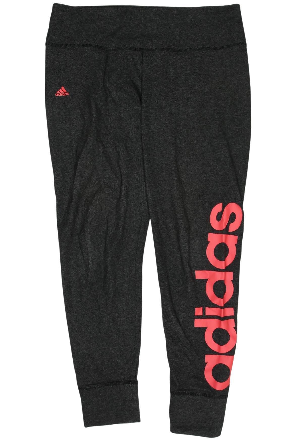 

adidas Damen Stoffhose, grau, Gr. 0