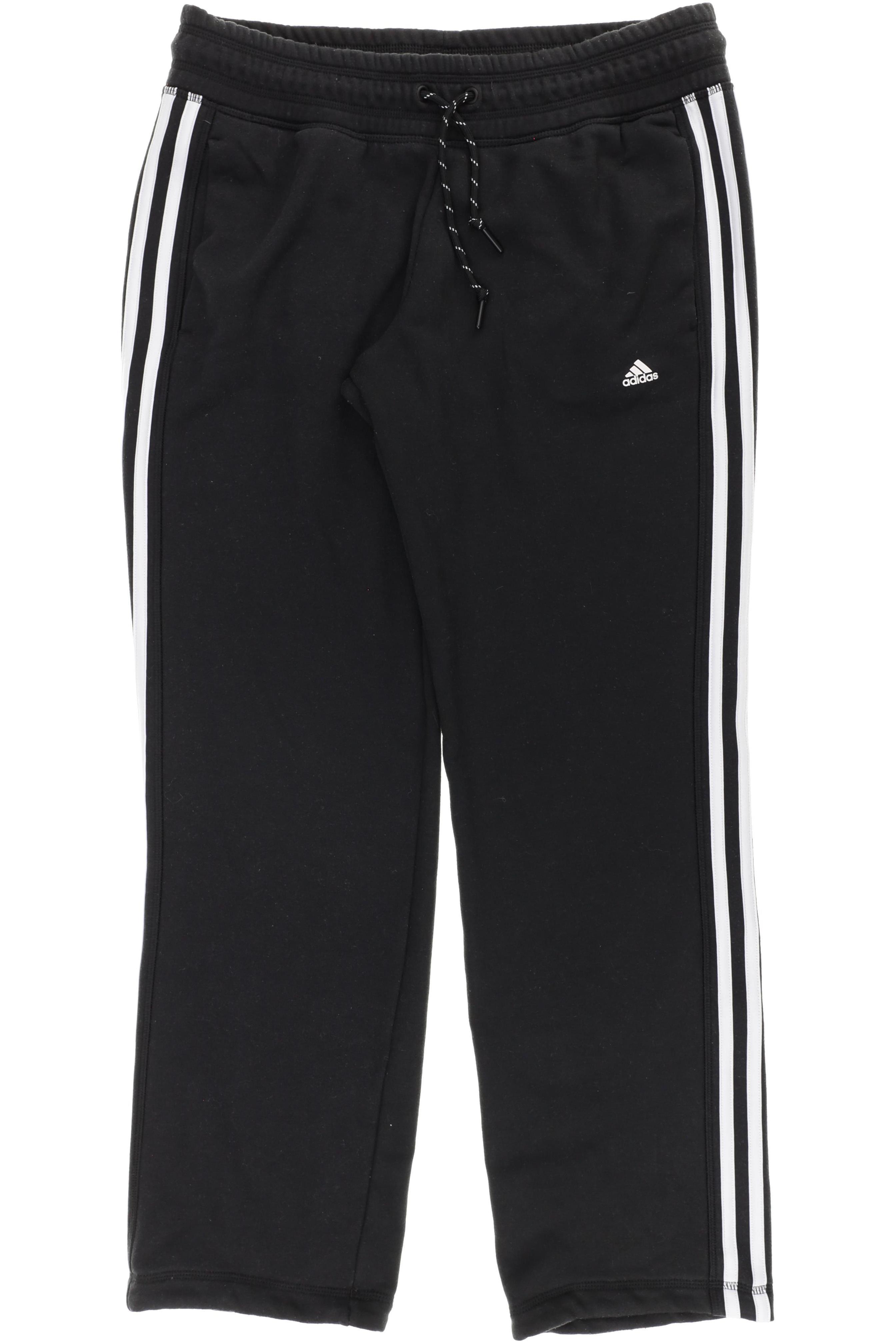 

adidas Damen Stoffhose, schwarz, Gr.