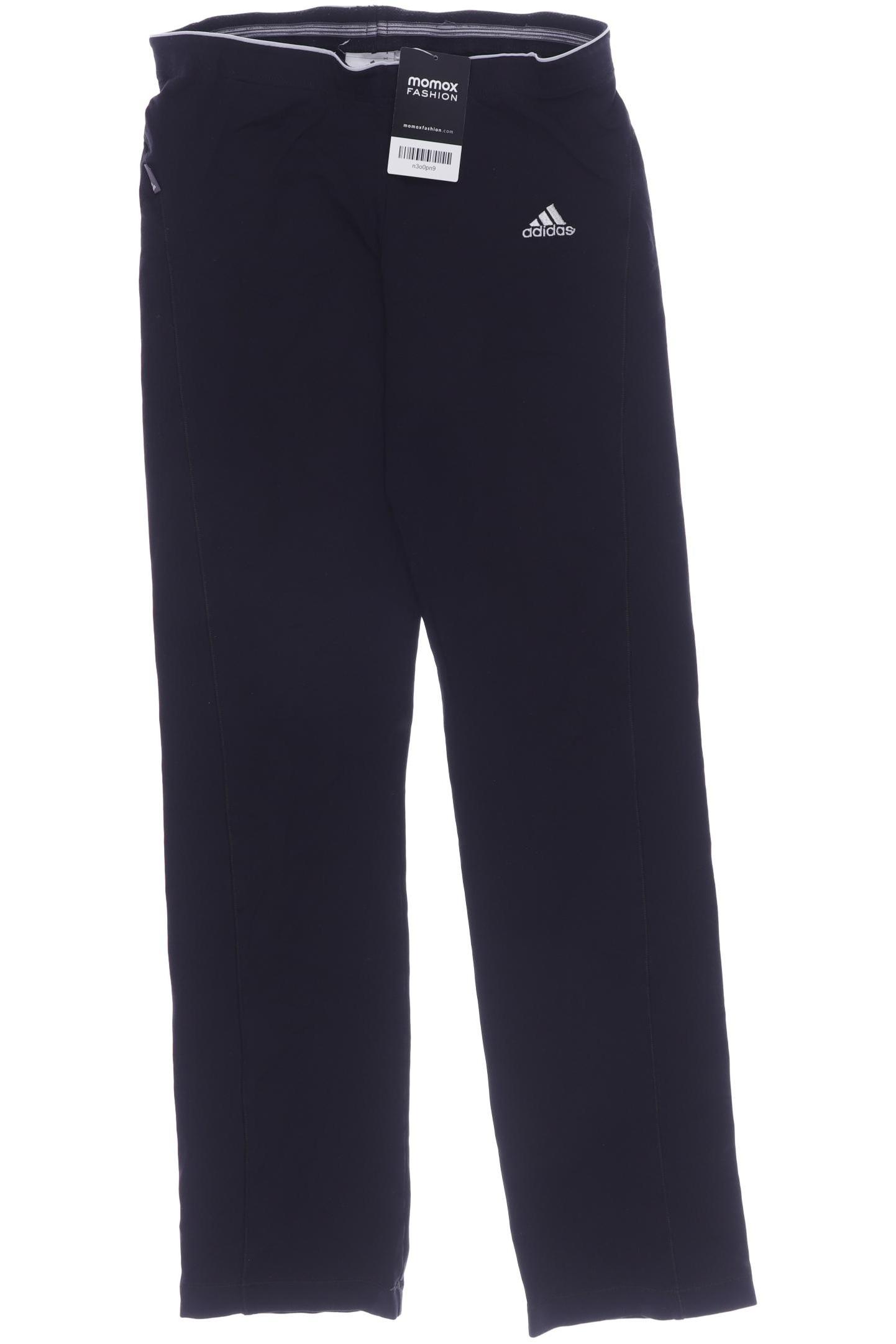 

adidas Damen Stoffhose, schwarz, Gr. 38