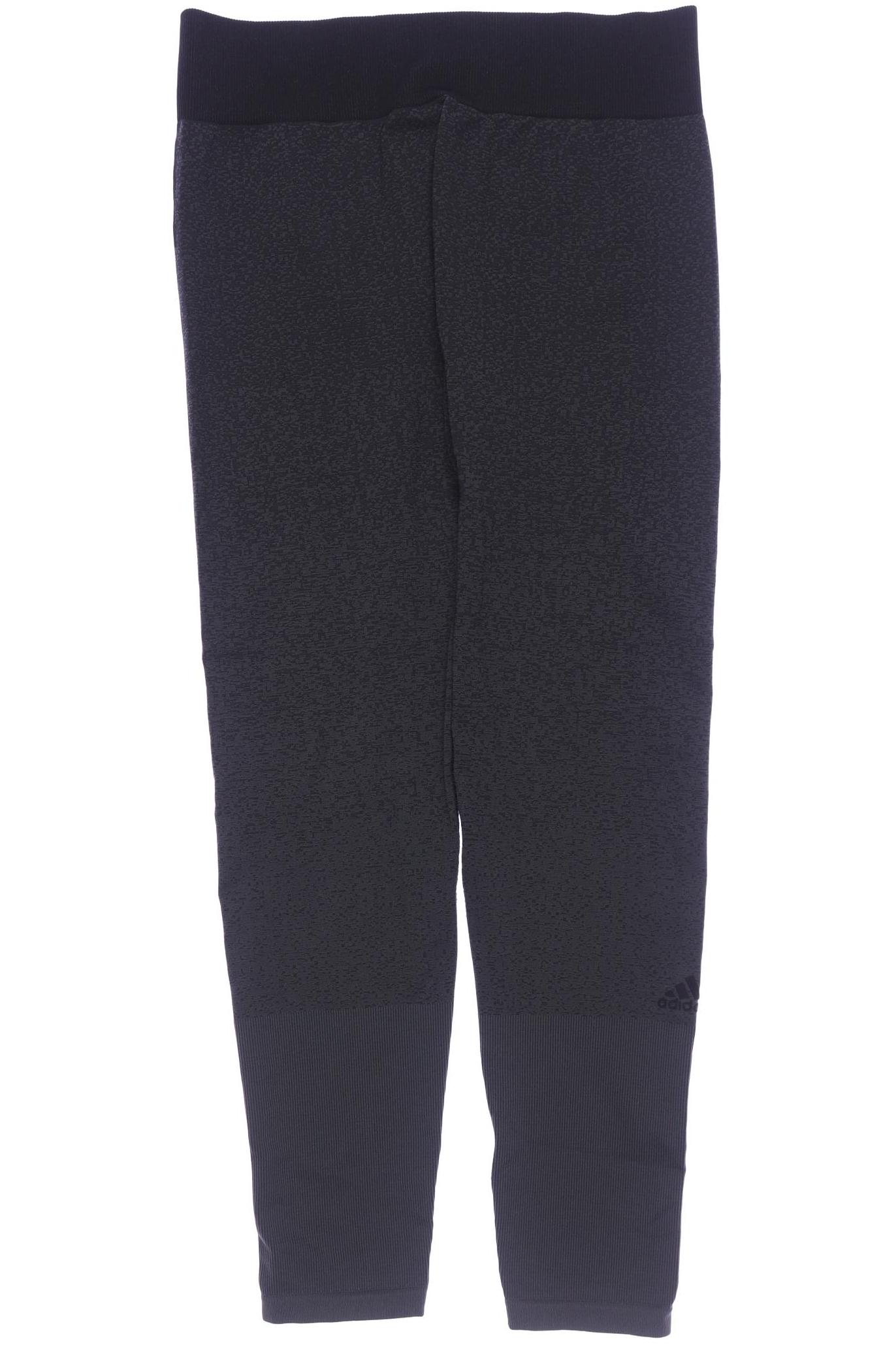 

adidas Damen Stoffhose, grau, Gr. 0
