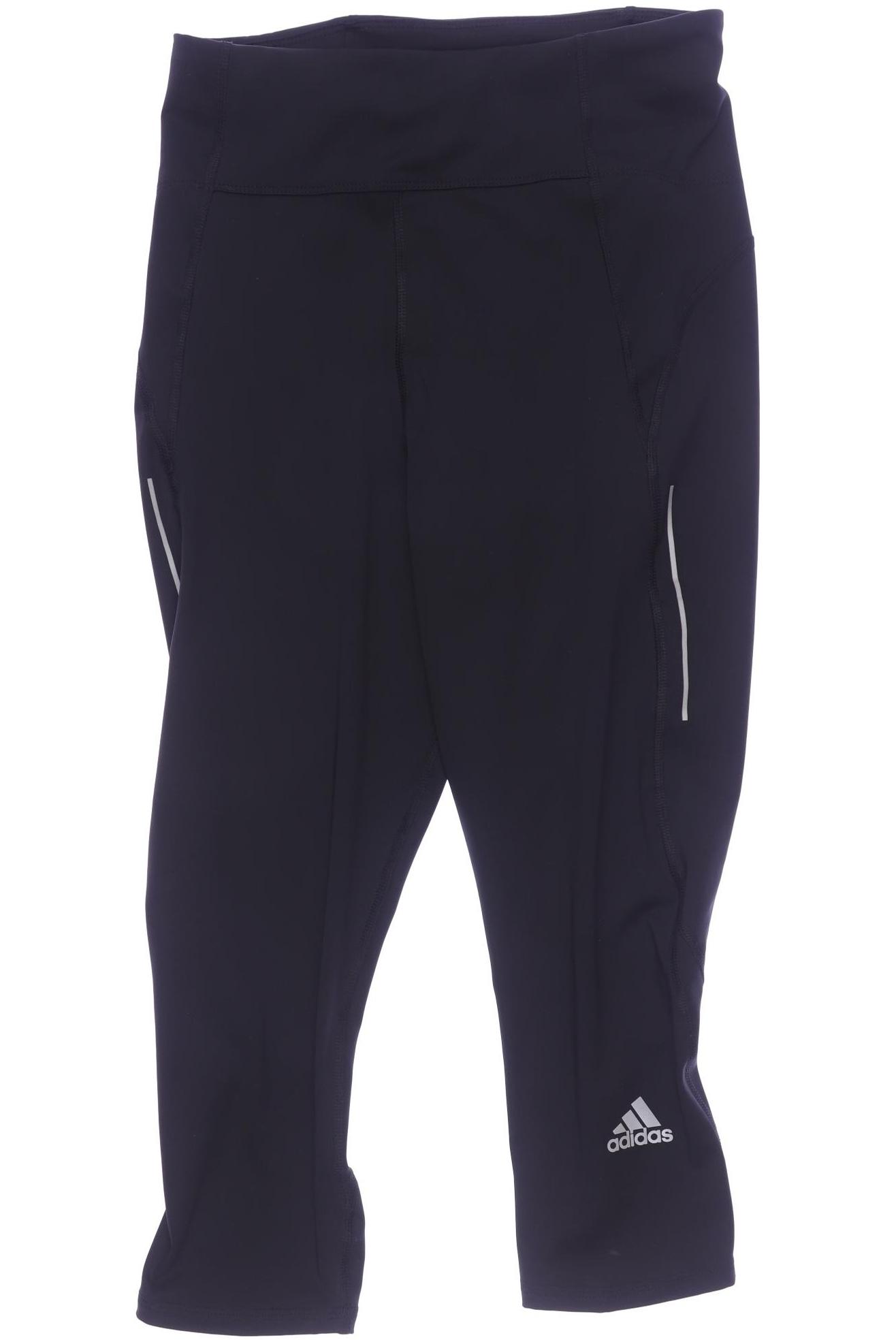 

adidas Damen Stoffhose, schwarz, Gr. 0