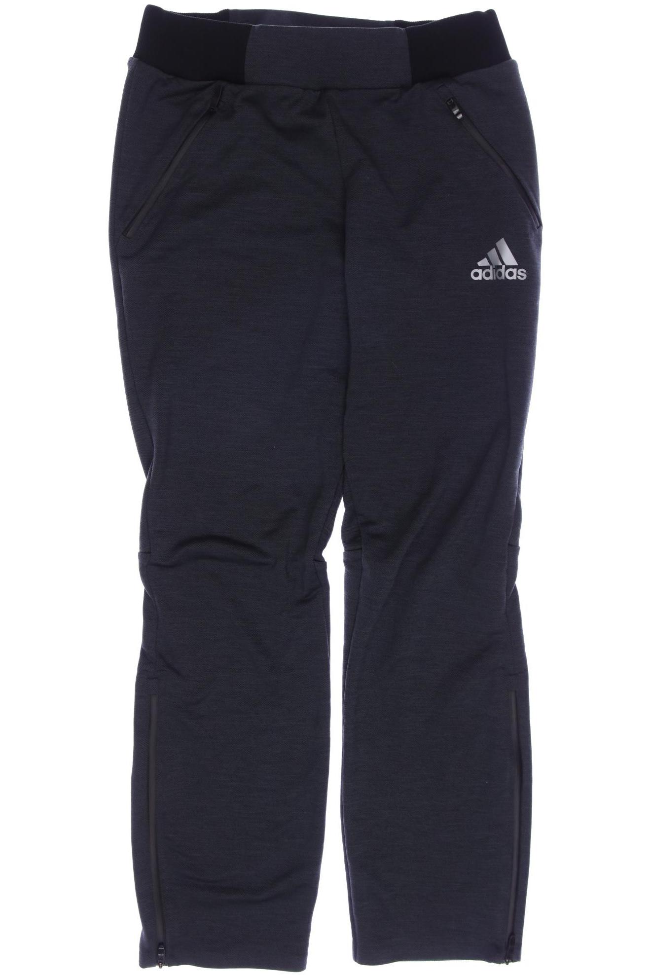 

adidas Damen Stoffhose, grau, Gr. 36