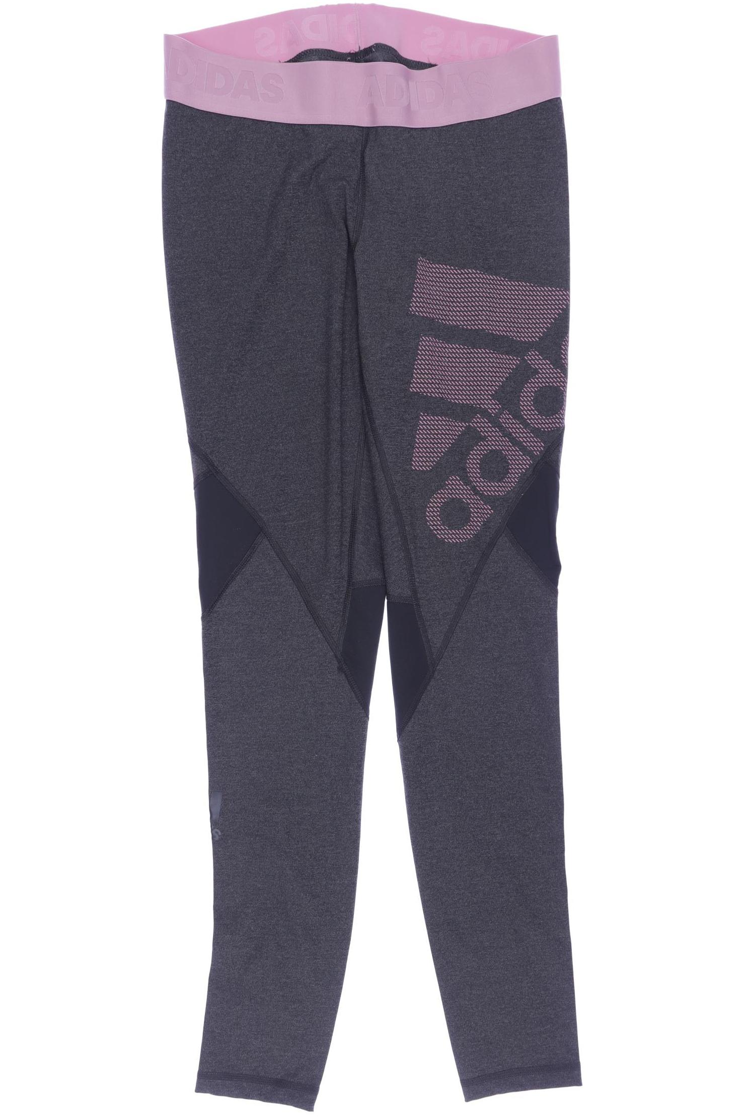 

adidas Damen Stoffhose, grau, Gr. 0