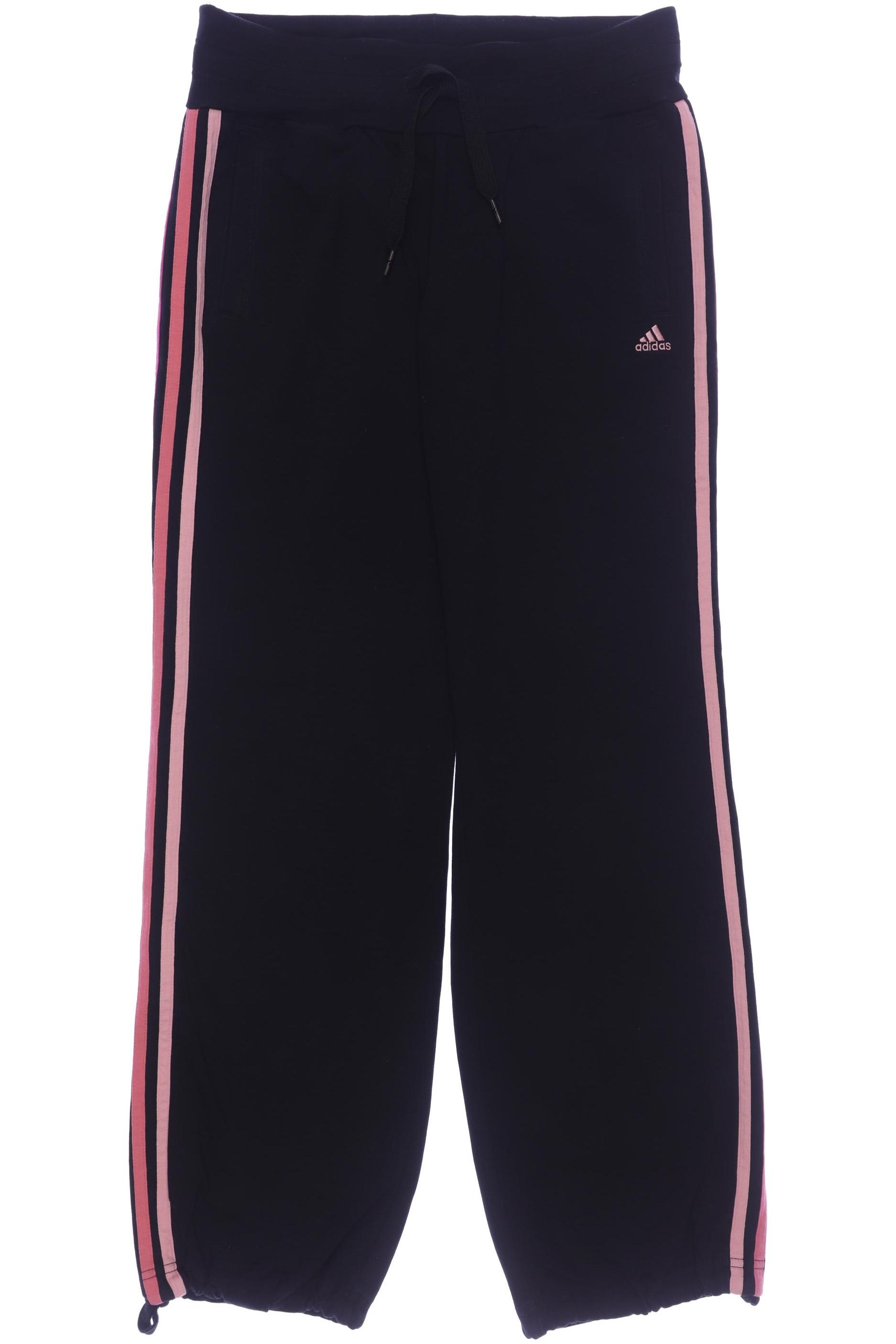 

adidas Damen Stoffhose, schwarz, Gr. 0