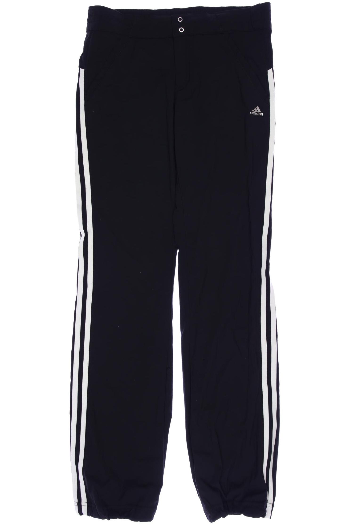 

adidas Damen Stoffhose, schwarz, Gr. 36