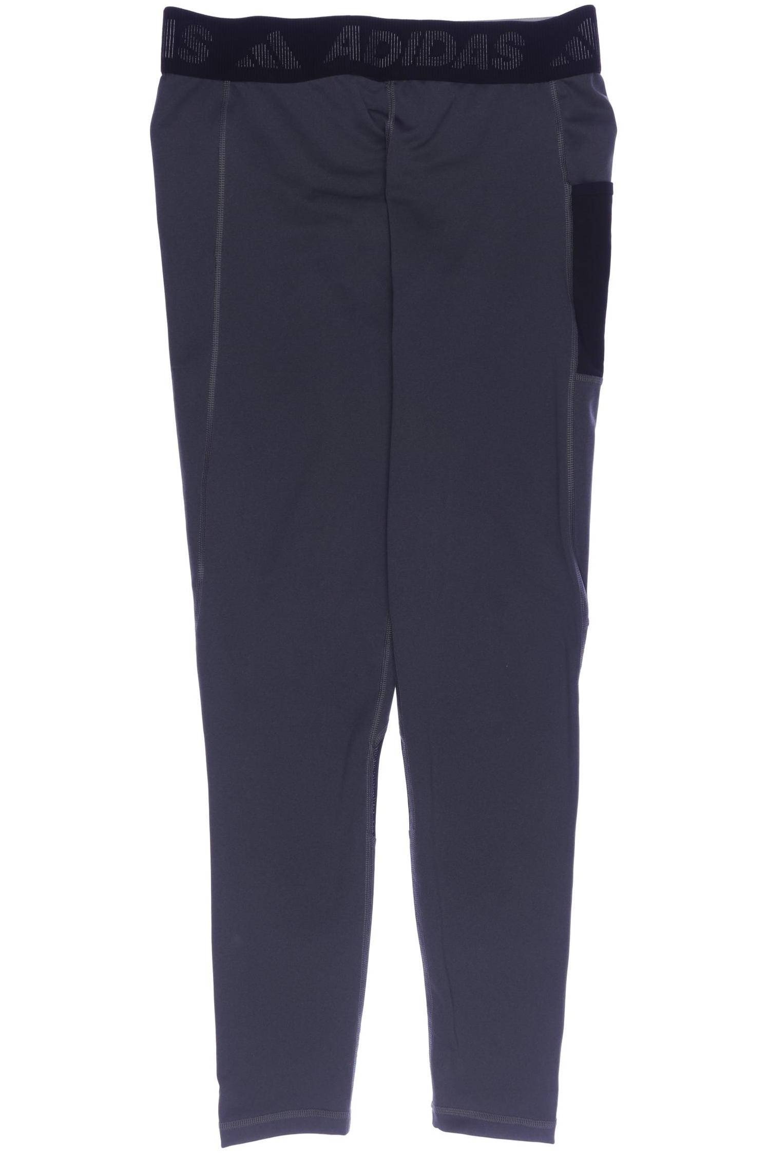 

adidas Damen Stoffhose, grau, Gr. 0