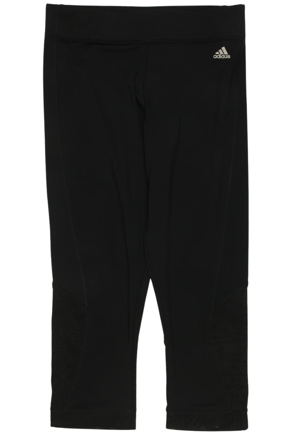

adidas Damen Stoffhose, schwarz, Gr. 0