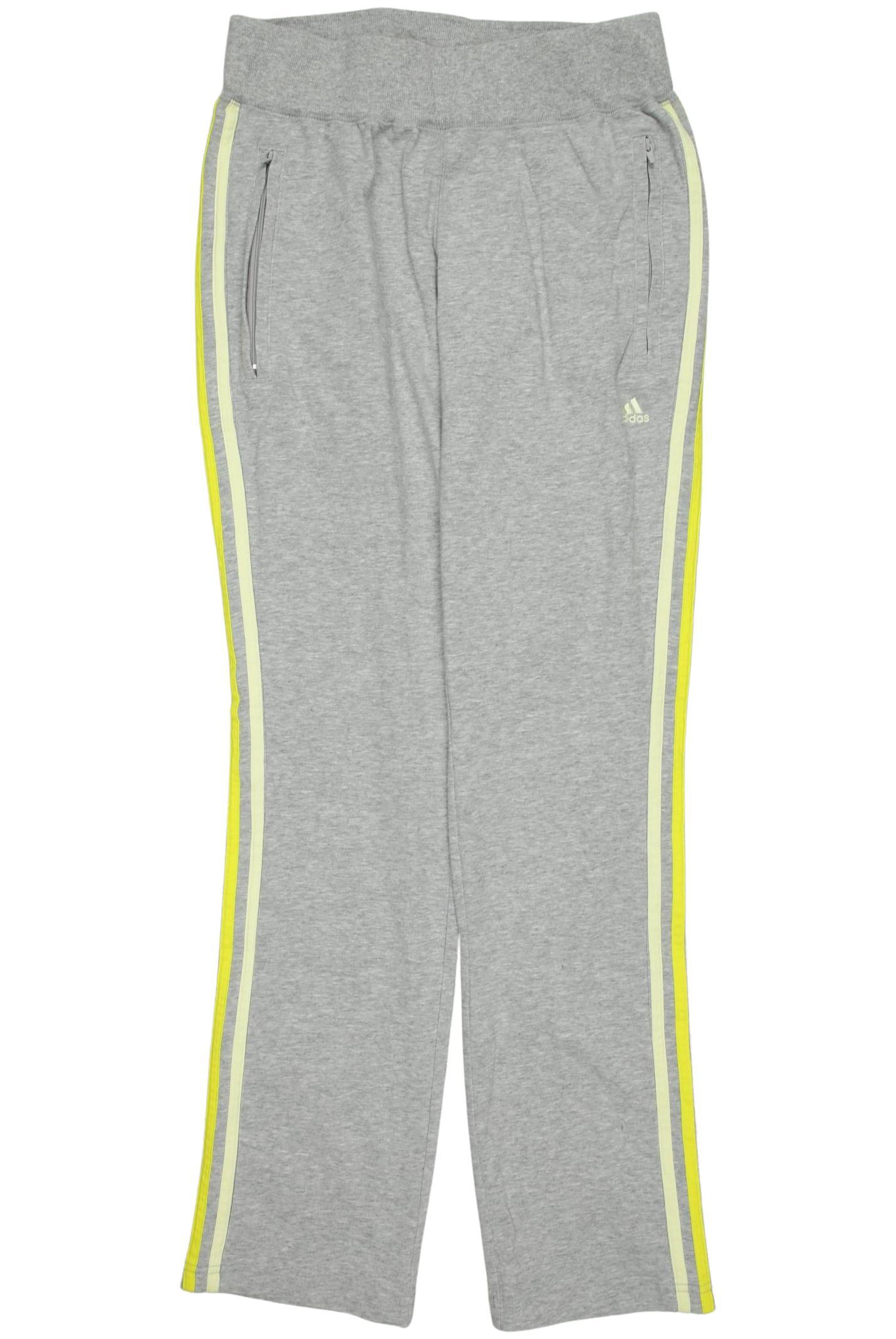 

adidas Damen Stoffhose, grau, Gr. 0