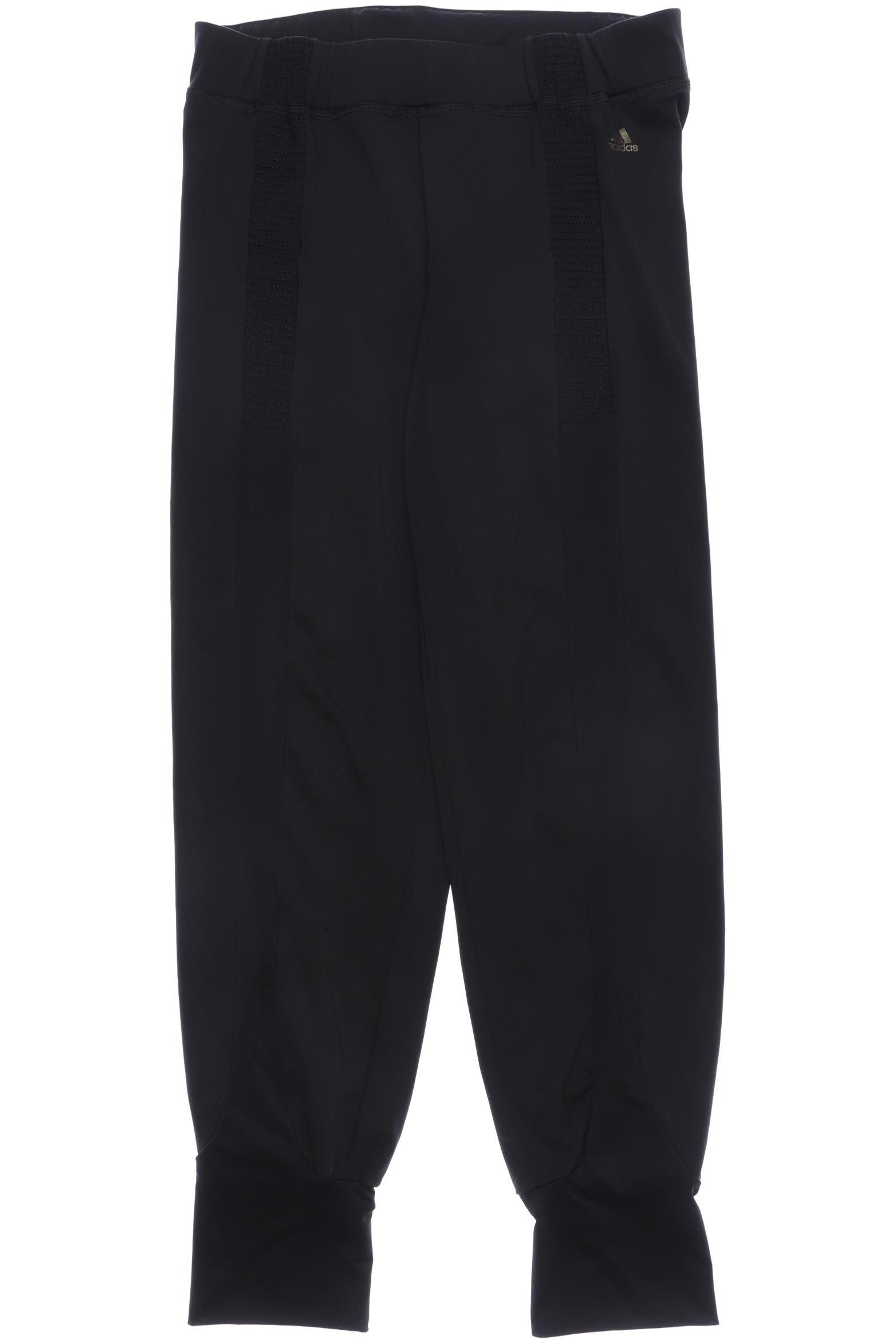 

adidas Damen Stoffhose, schwarz, Gr. 0