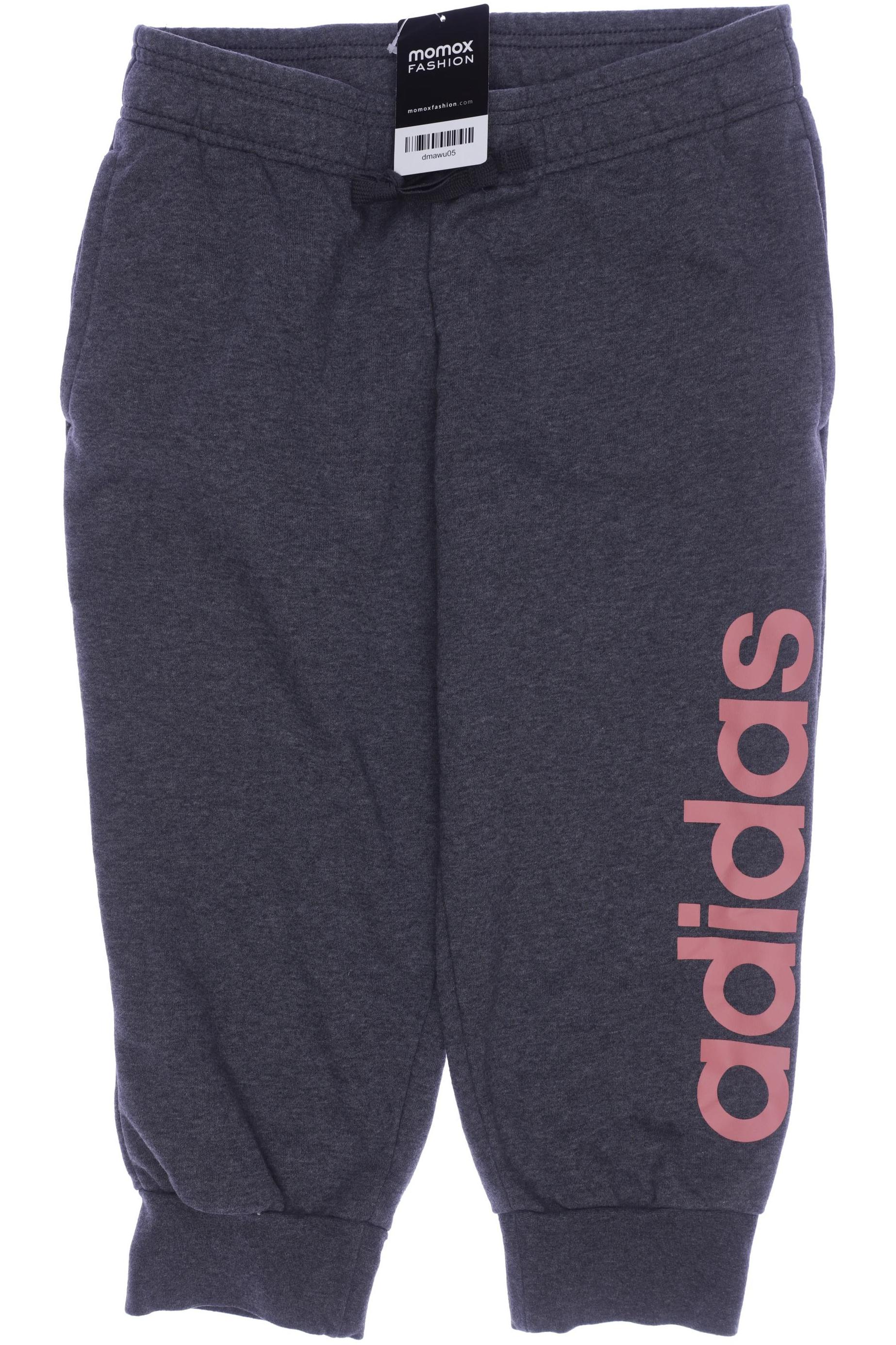 

adidas Damen Stoffhose, grau, Gr. 0