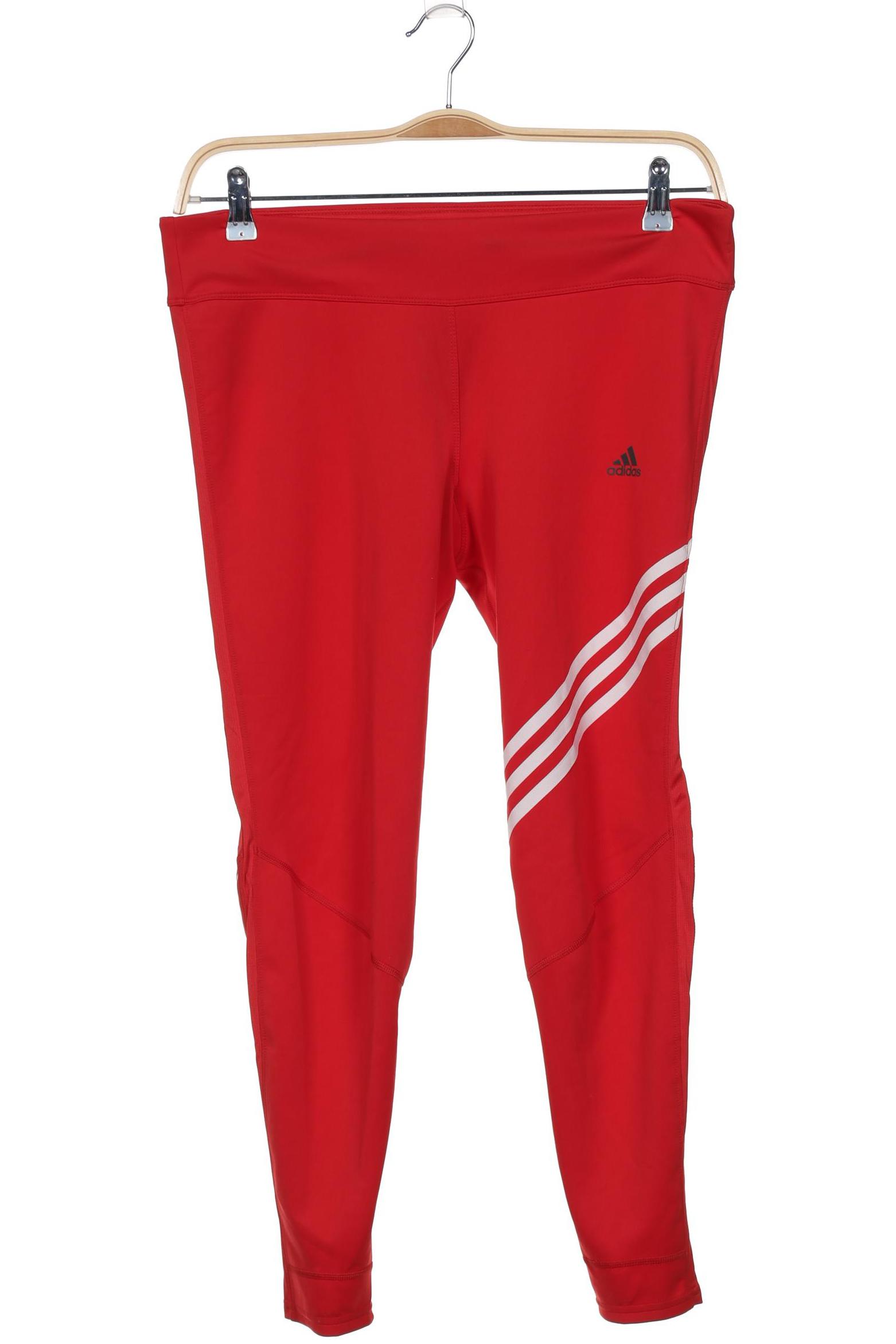 

adidas Damen Stoffhose, rot