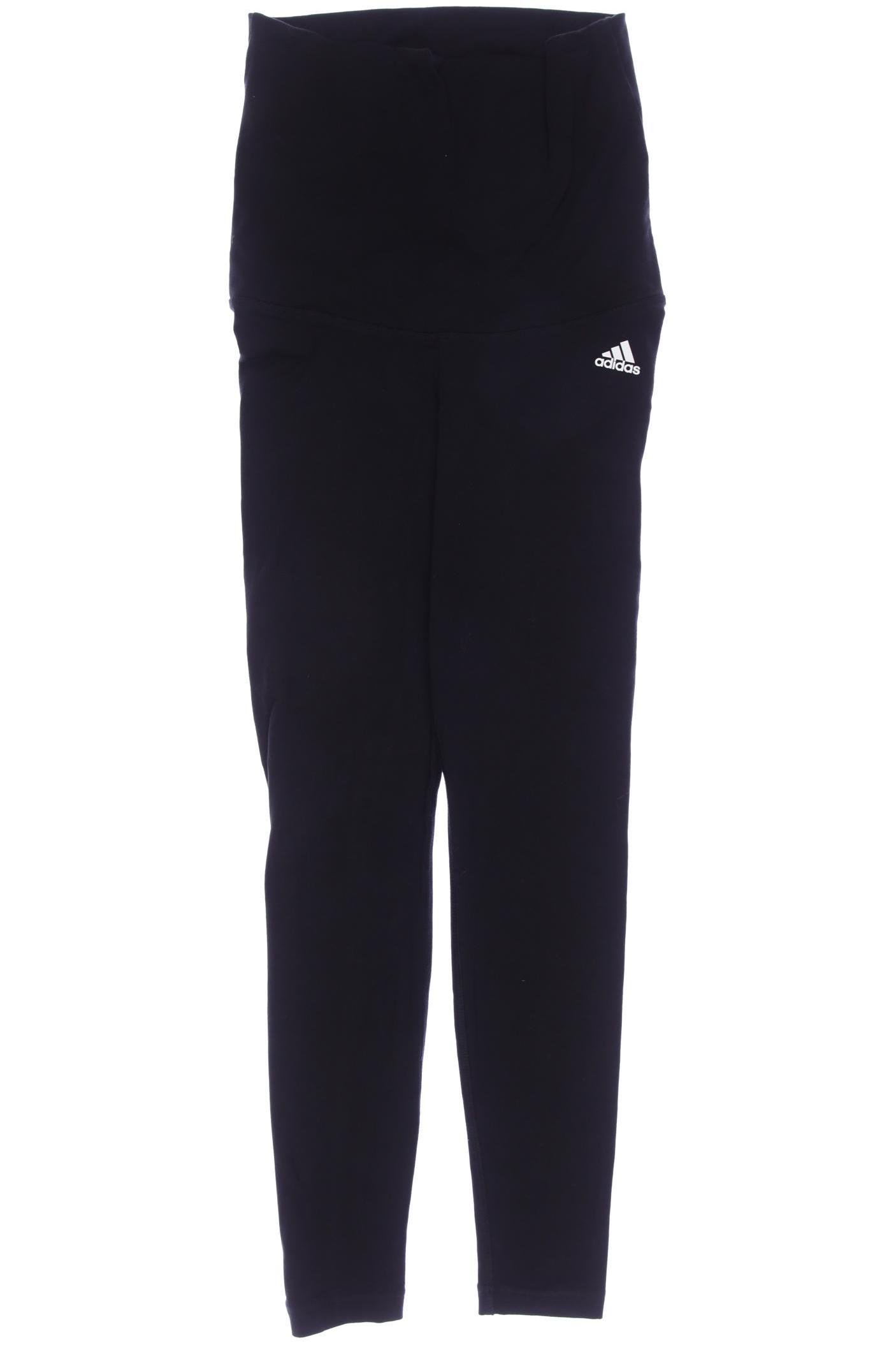 

adidas Damen Stoffhose, schwarz, Gr. 0