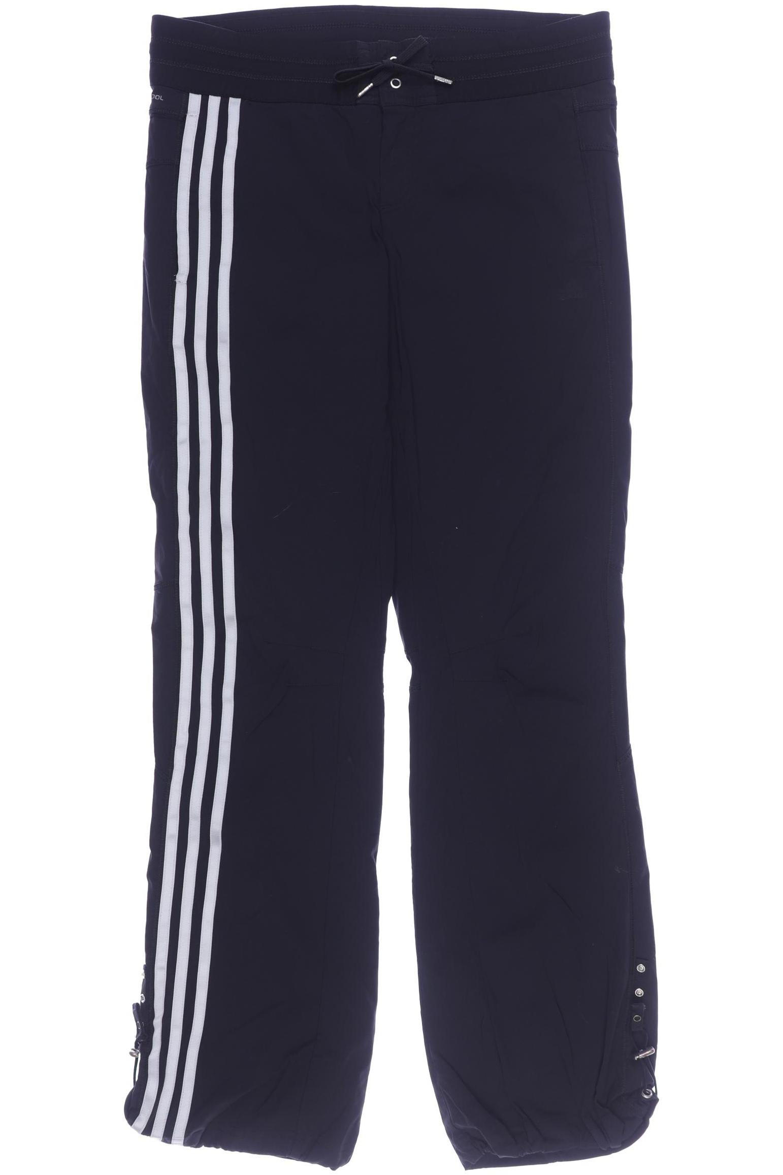 

adidas Damen Stoffhose, schwarz, Gr. 34