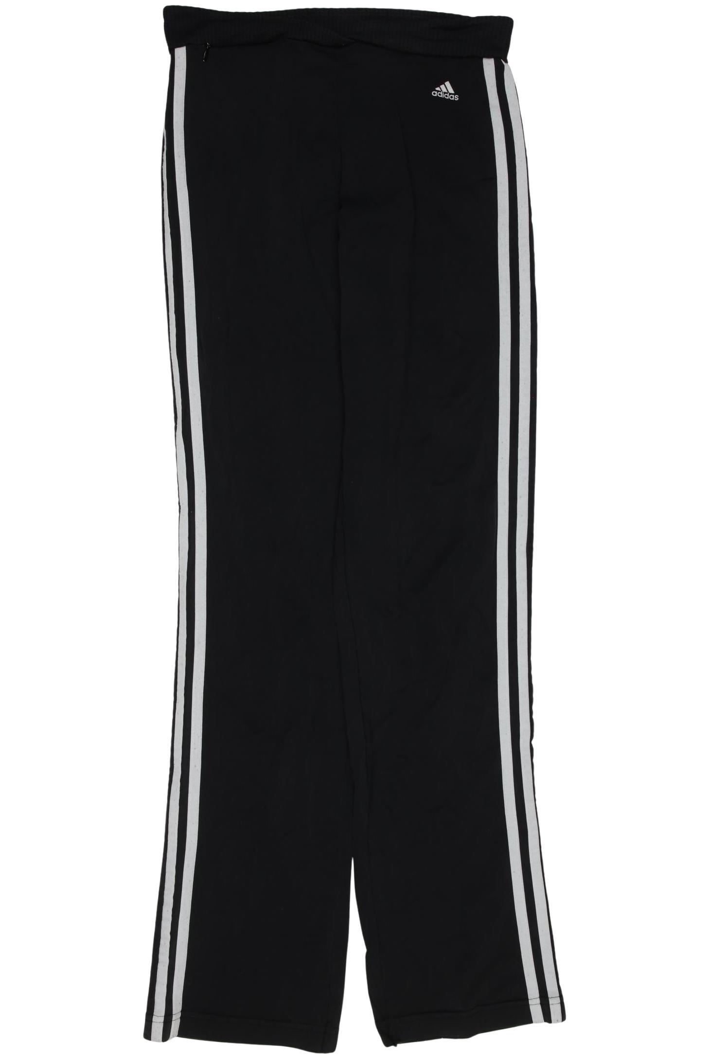 

adidas Damen Stoffhose, schwarz, Gr. 34