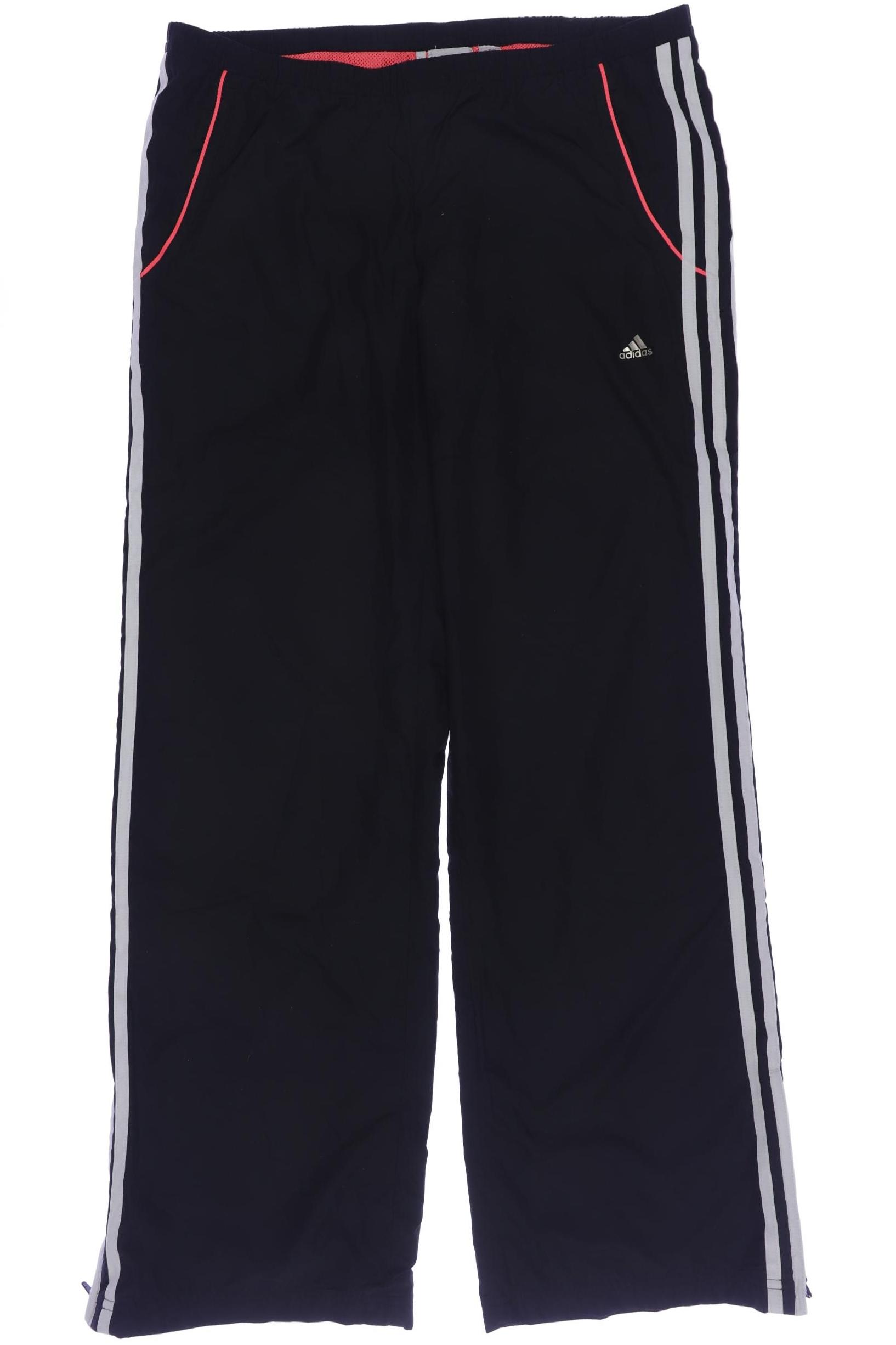 

adidas Damen Stoffhose, schwarz, Gr. 38