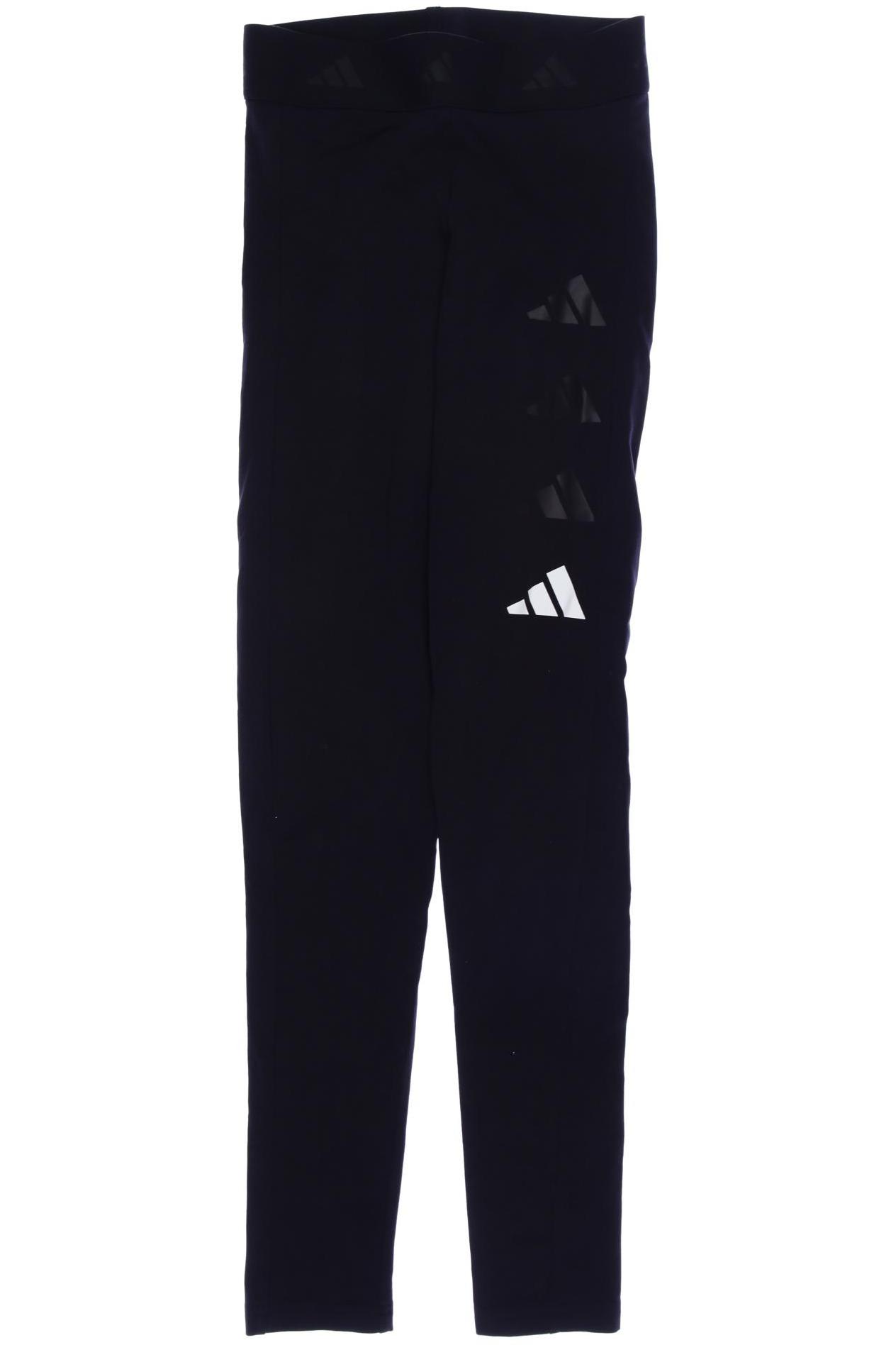

adidas Damen Stoffhose, schwarz, Gr. 0