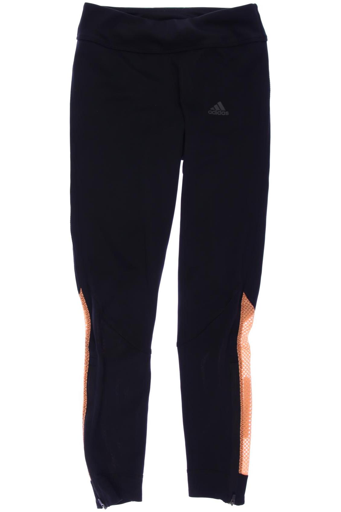 

adidas Damen Stoffhose, schwarz, Gr. 0