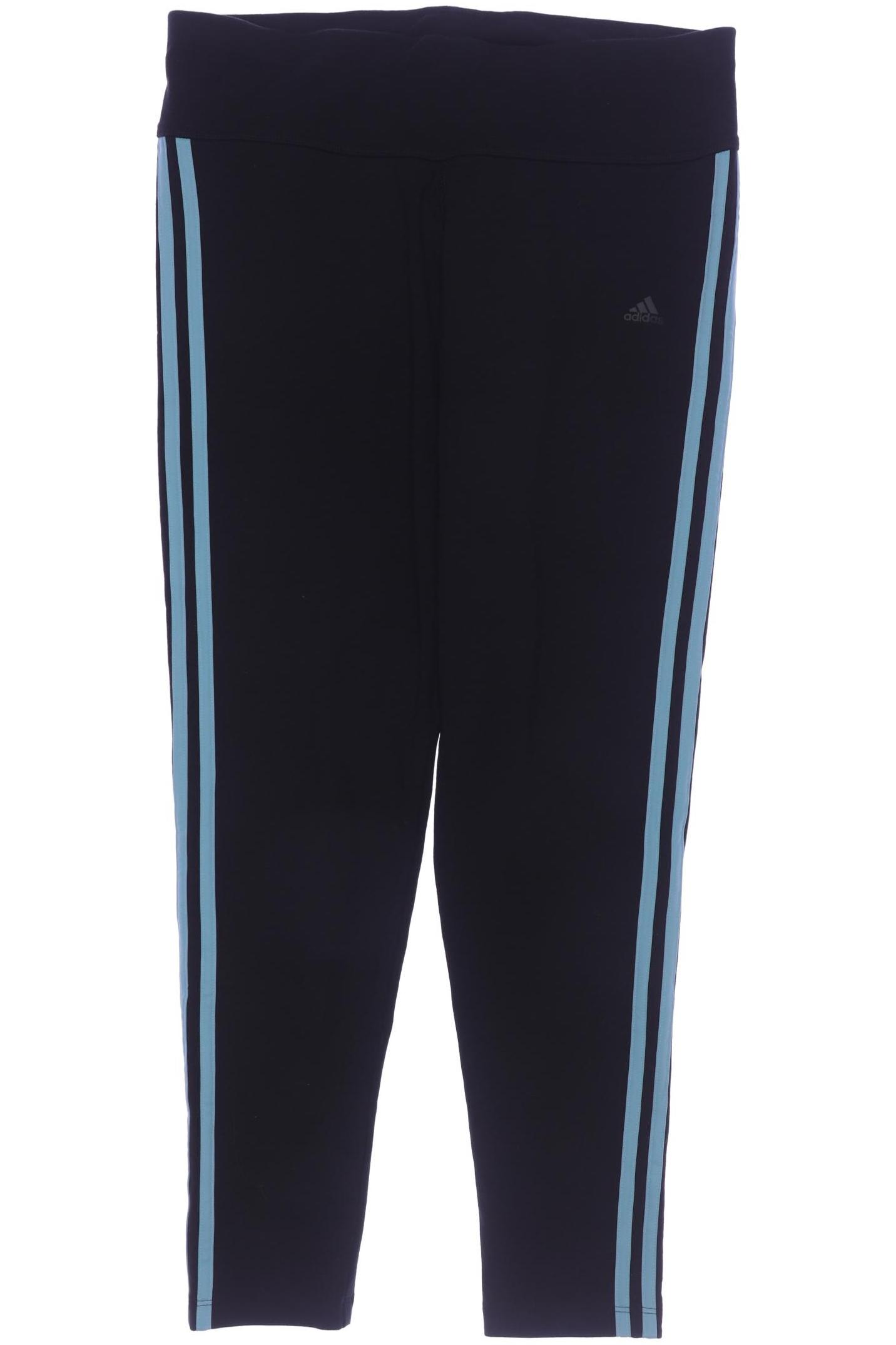 

adidas Damen Stoffhose, schwarz, Gr. 42