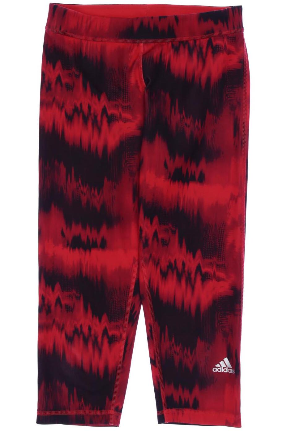 

adidas Damen Stoffhose, rot, Gr. 0
