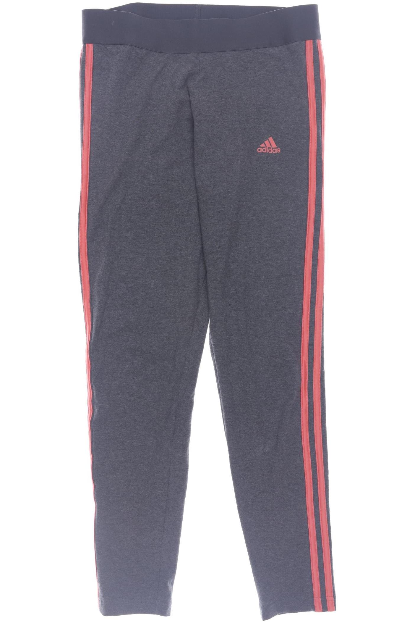 

adidas Damen Stoffhose, grau, Gr. 0