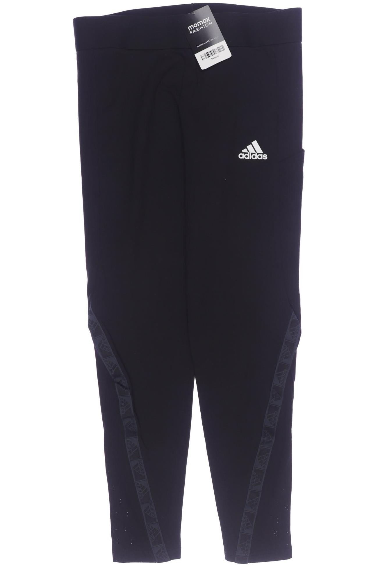 

adidas Damen Stoffhose, schwarz, Gr. 0