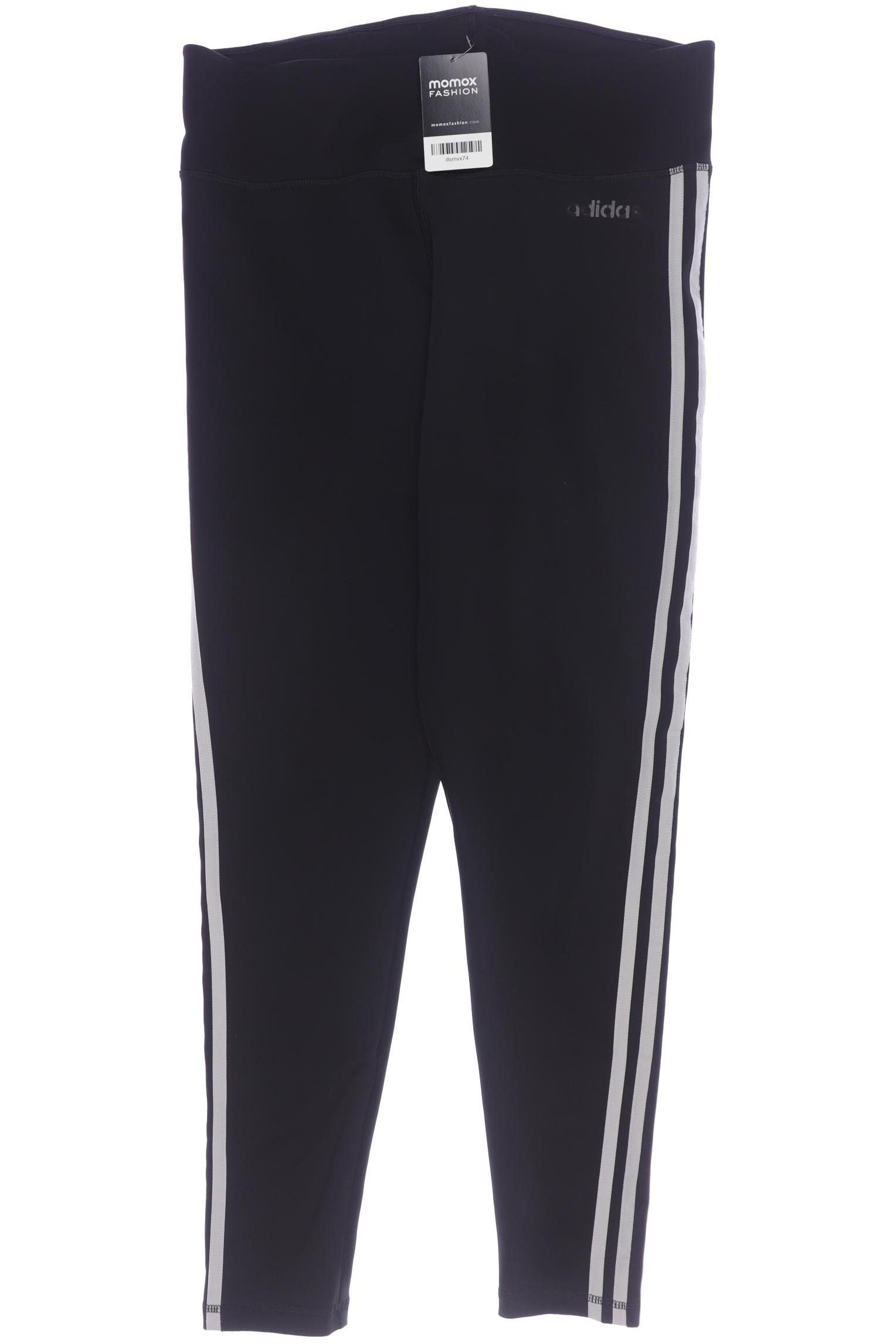 

adidas Damen Stoffhose, schwarz, Gr. 0