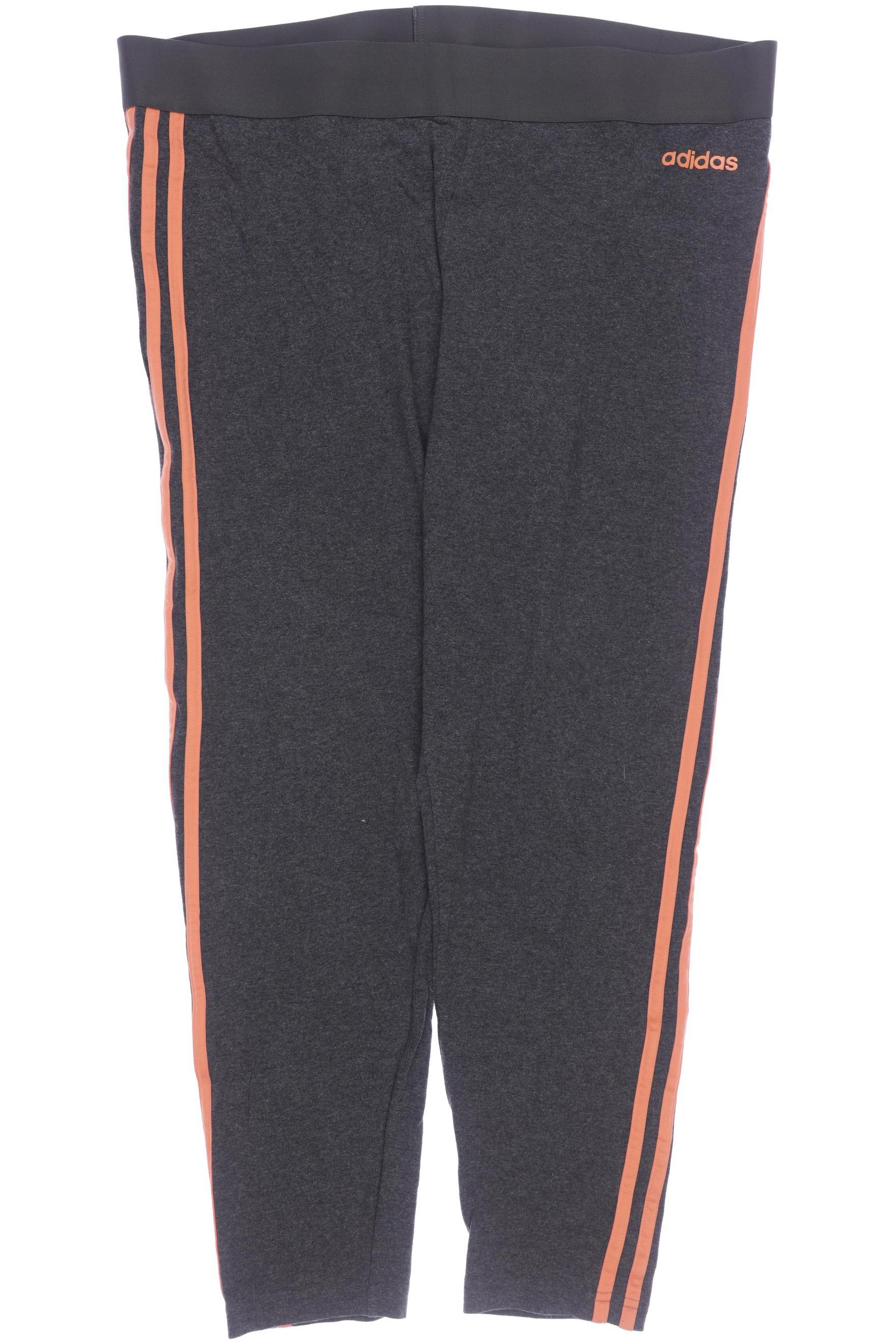 

adidas Damen Stoffhose, grau, Gr. 0