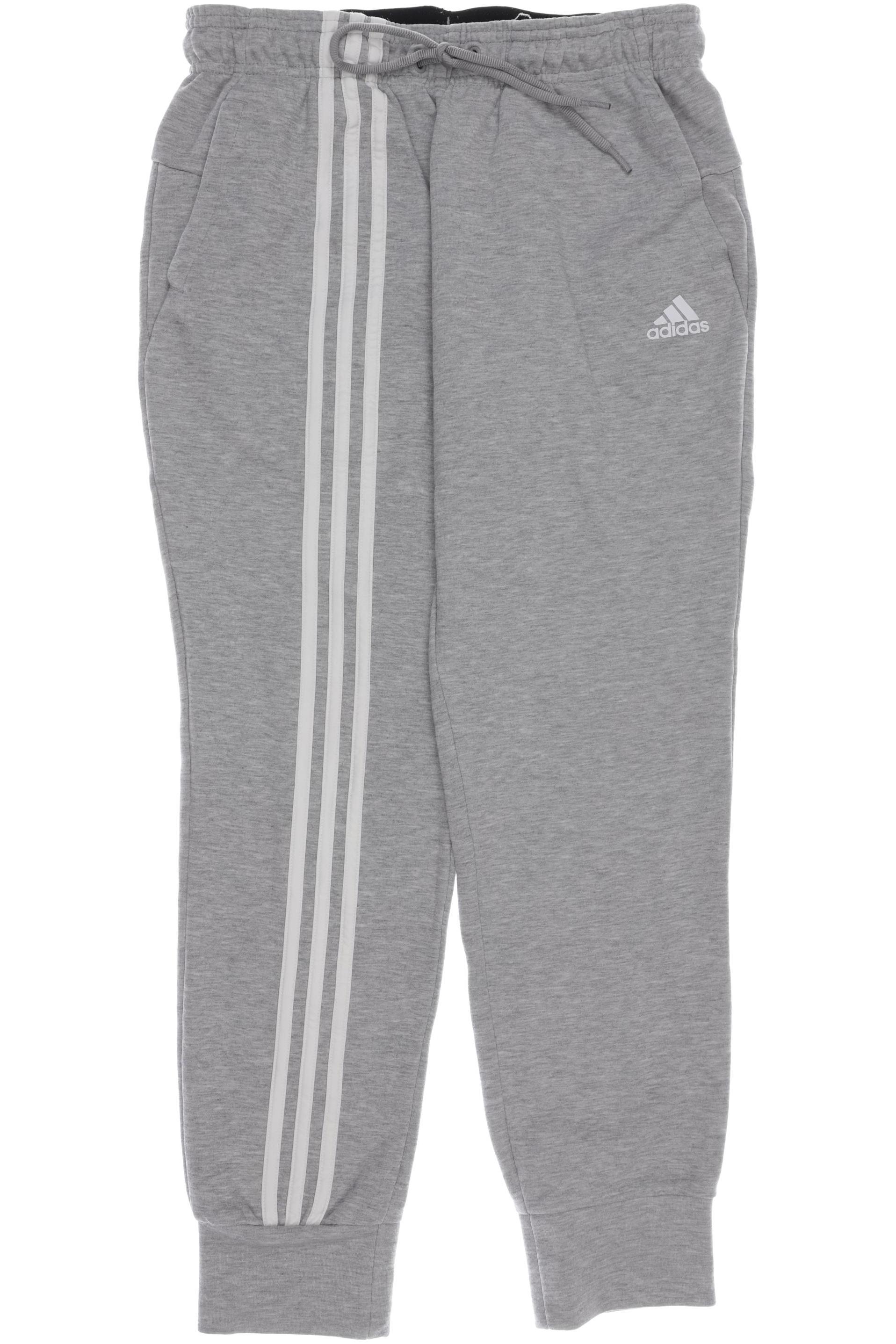 

adidas Damen Stoffhose, grau, Gr. 0