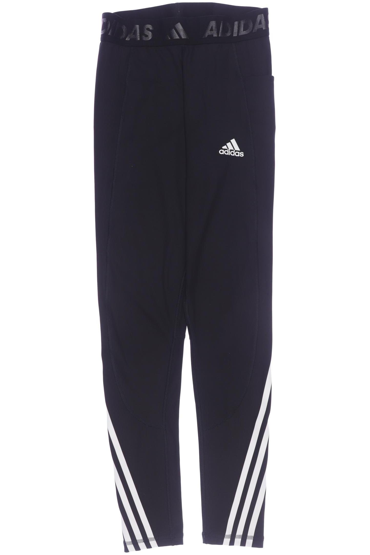 

adidas Damen Stoffhose, schwarz, Gr. 0