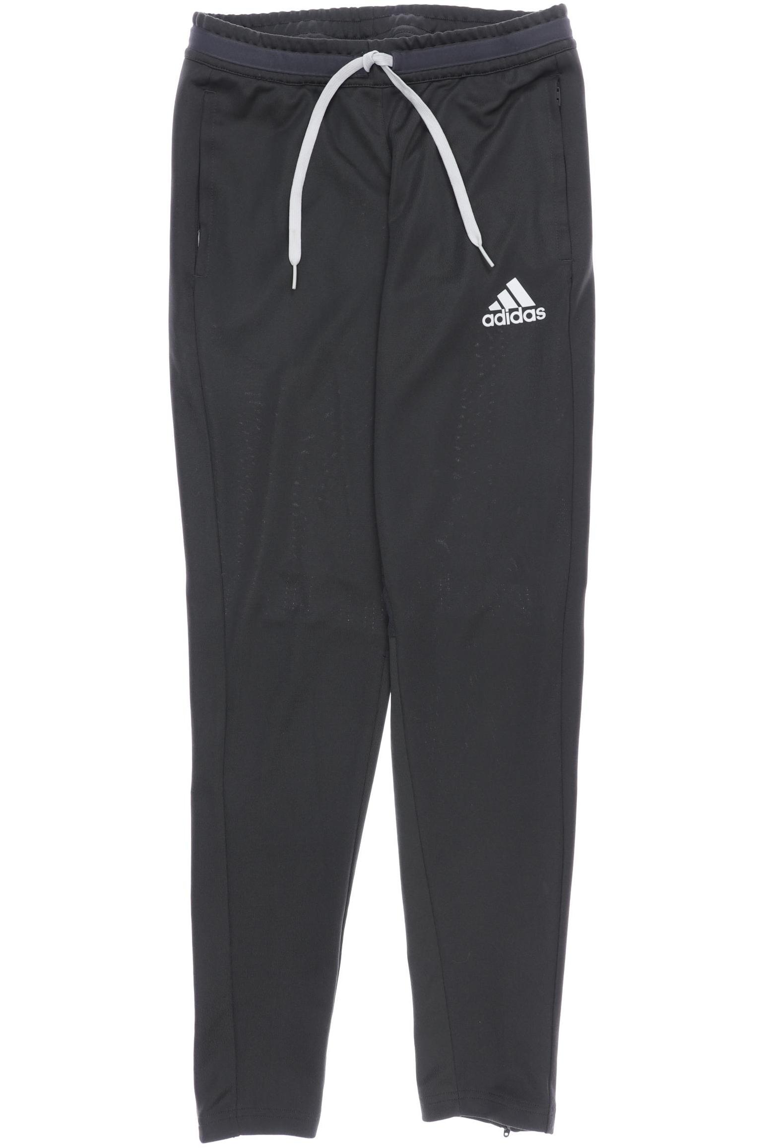 

adidas Damen Stoffhose, grau, Gr. 34