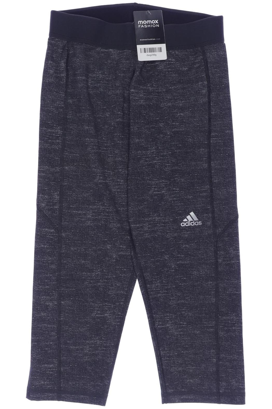 

adidas Damen Stoffhose, grau, Gr. 0