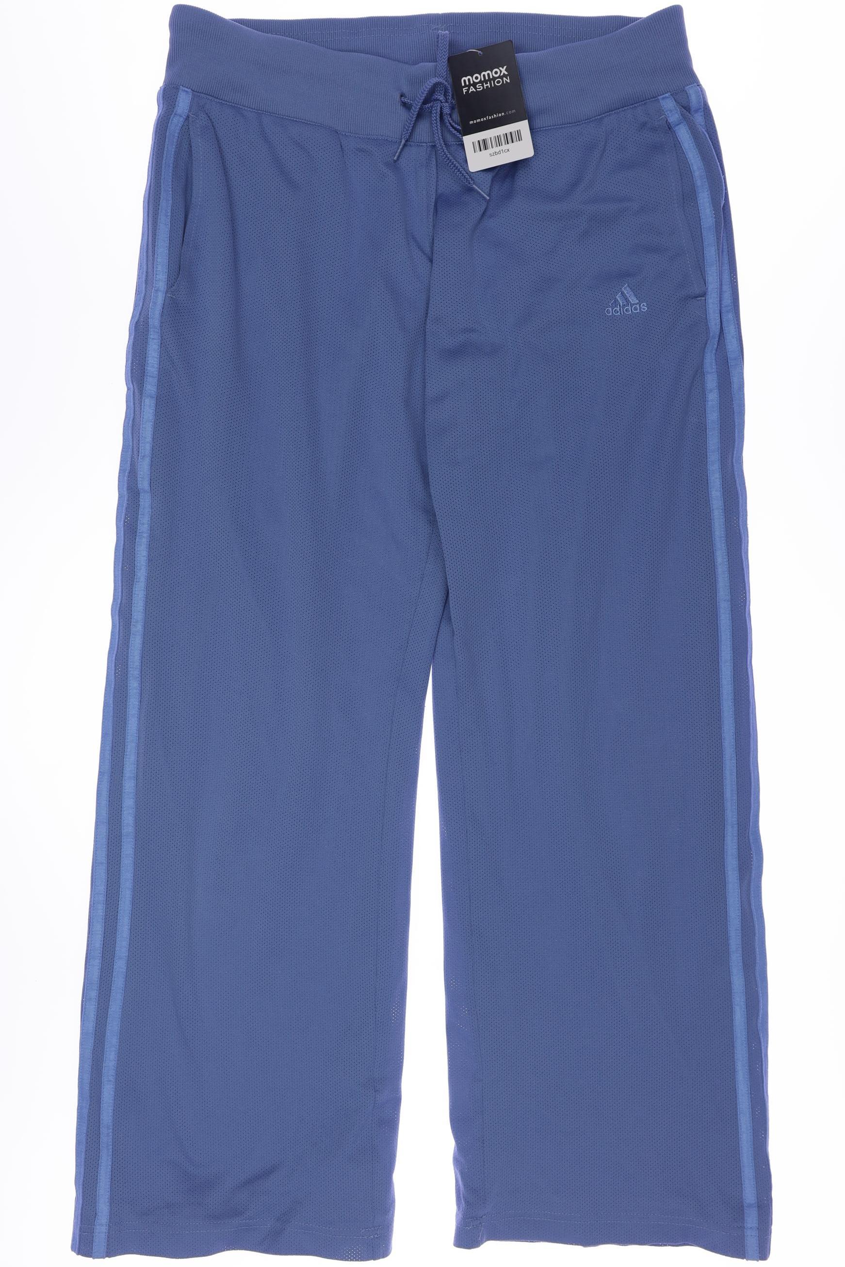 

adidas Damen Stoffhose, blau, Gr. 40