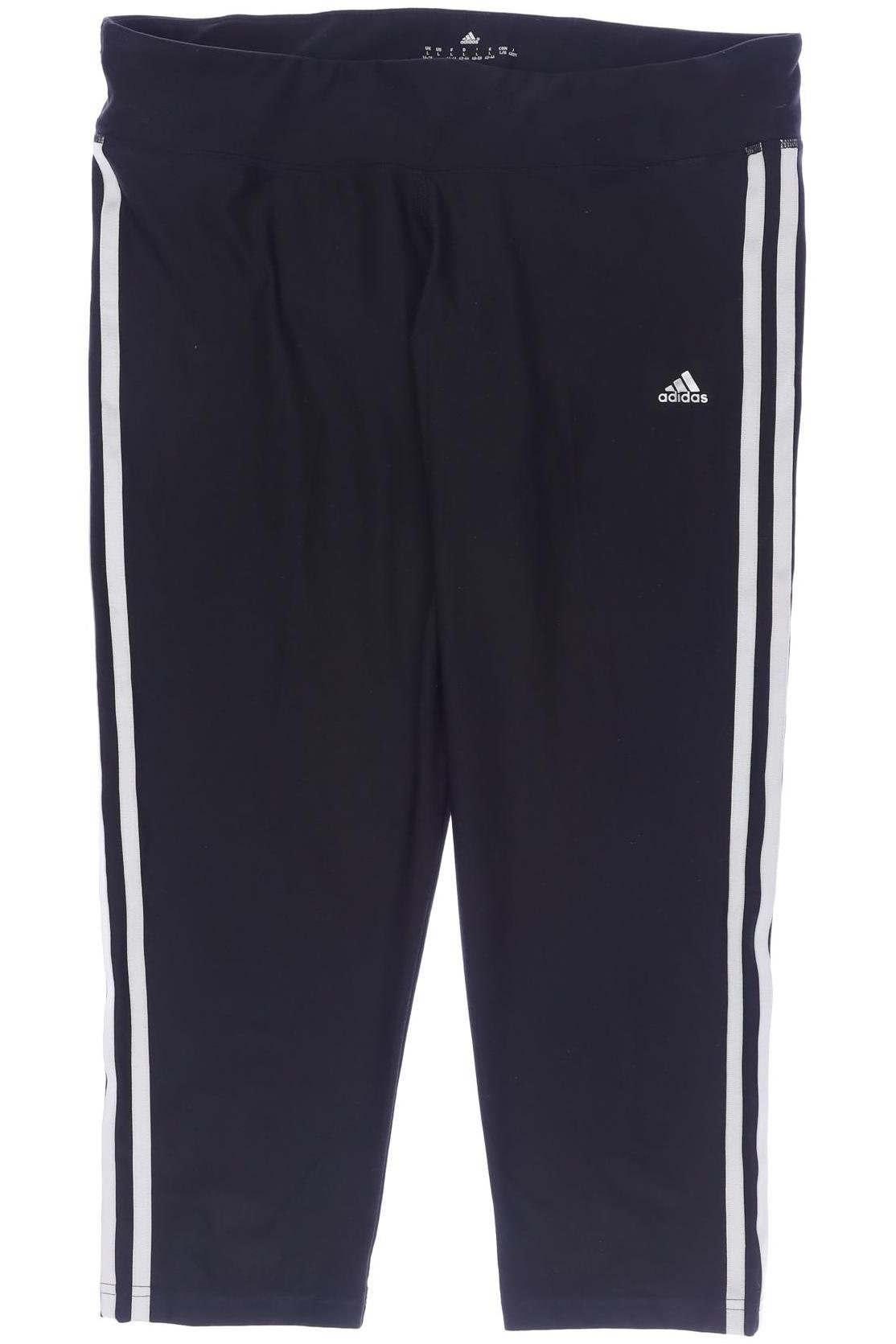 

adidas Damen Stoffhose, schwarz, Gr. 0