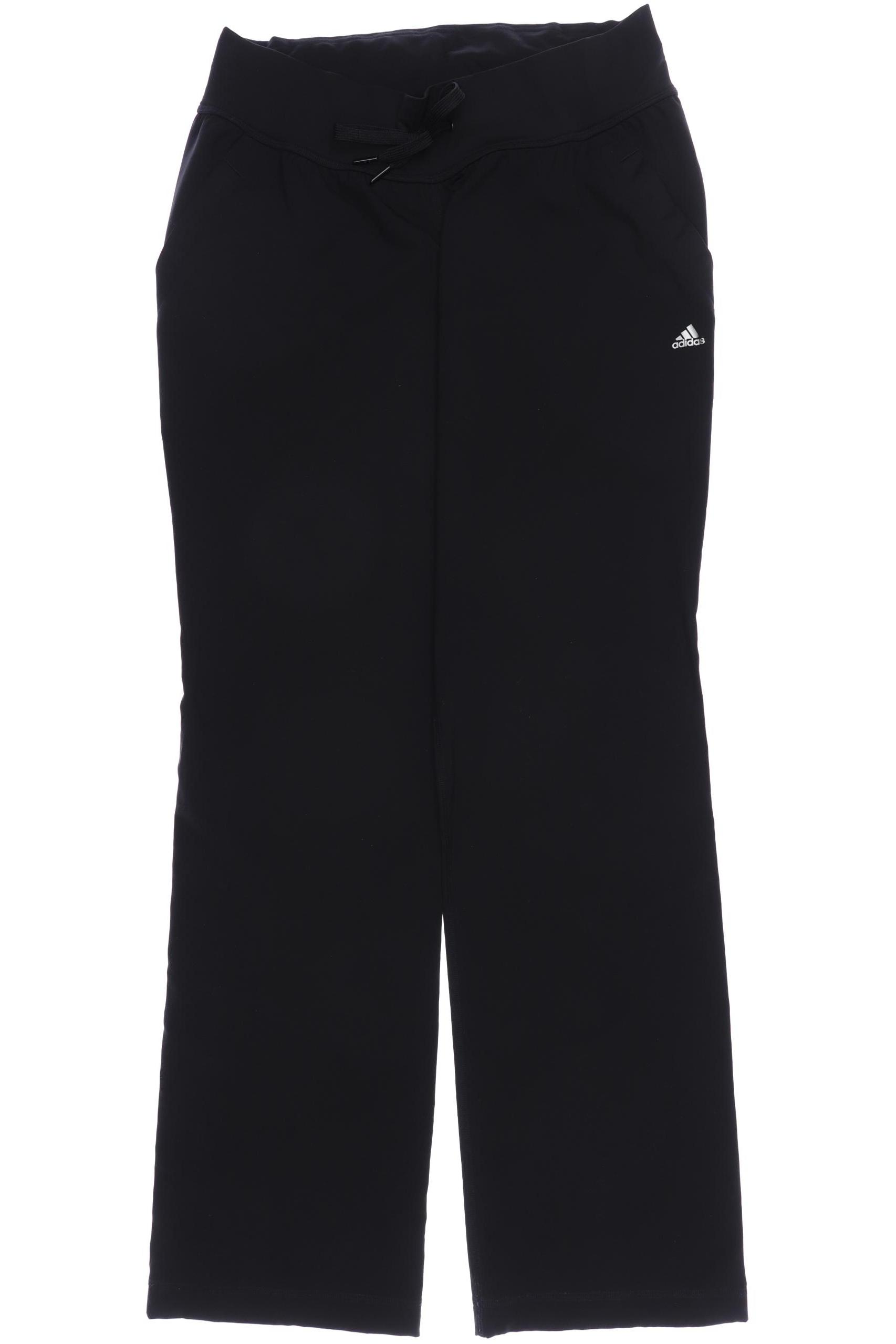 

adidas Damen Stoffhose, schwarz, Gr. 30