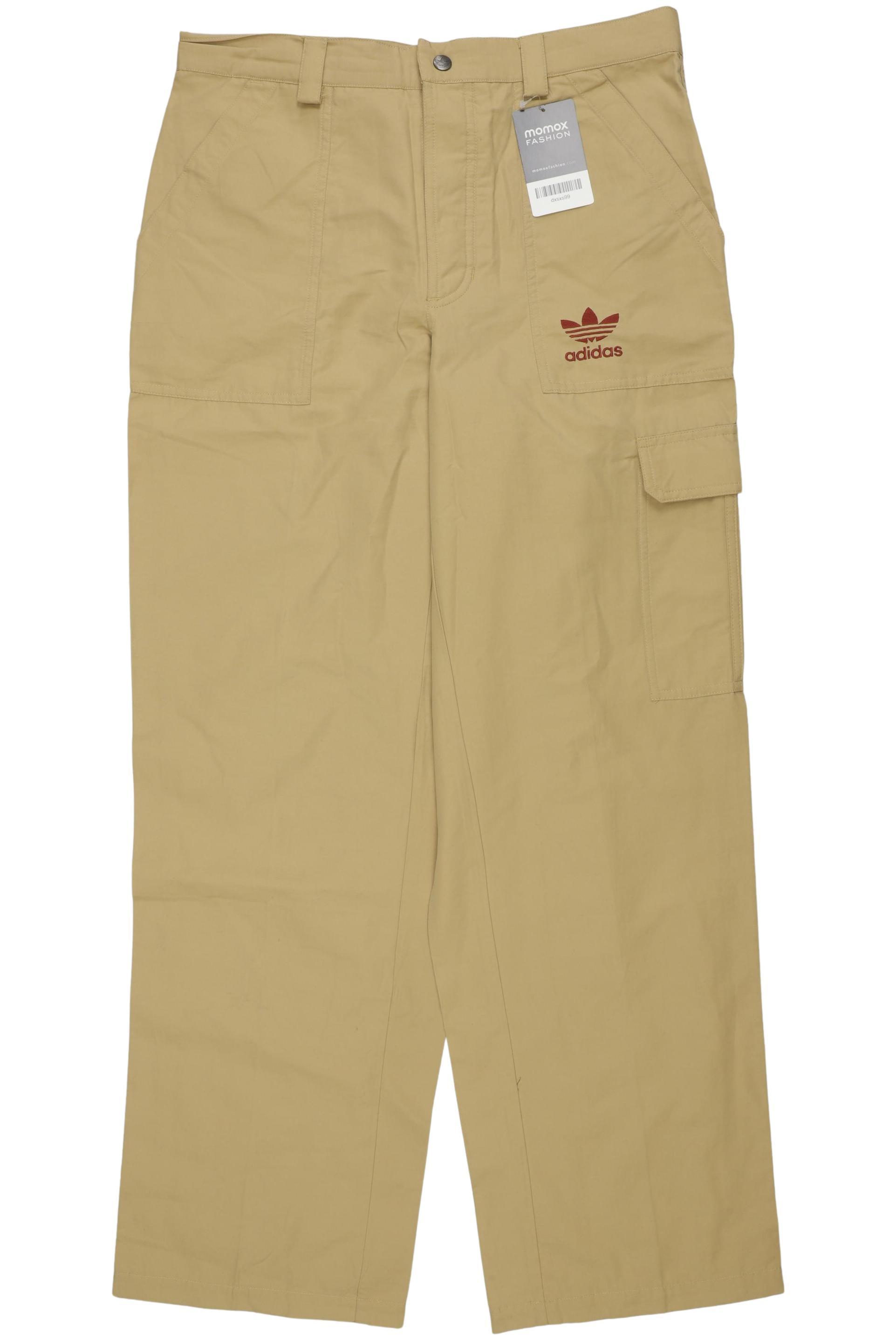 

adidas Damen Stoffhose, gelb, Gr. 0