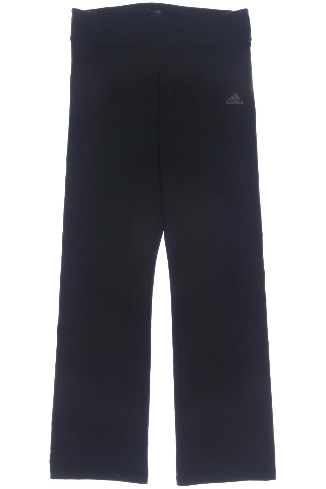 

adidas Damen Stoffhose, schwarz, Gr. 0